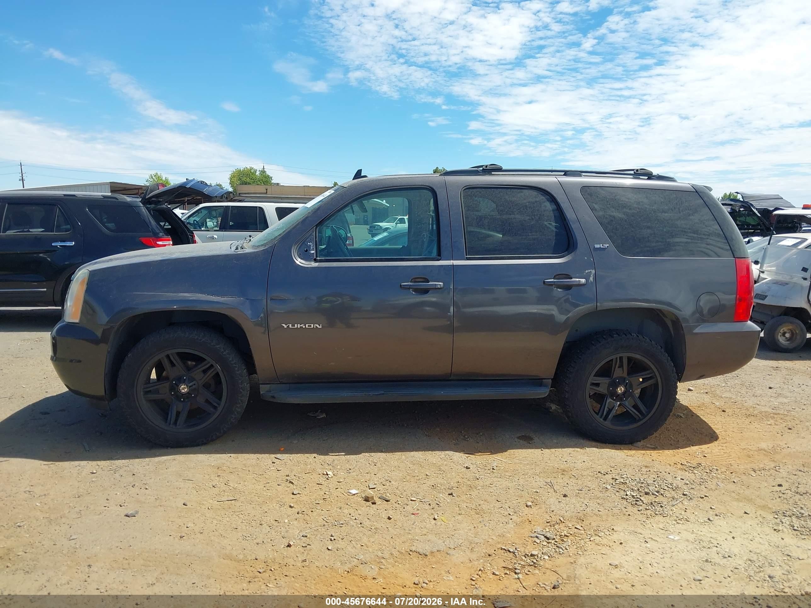 2010 Gmc Yukon Slt Gray vin: 1GKUKCE04AR192787