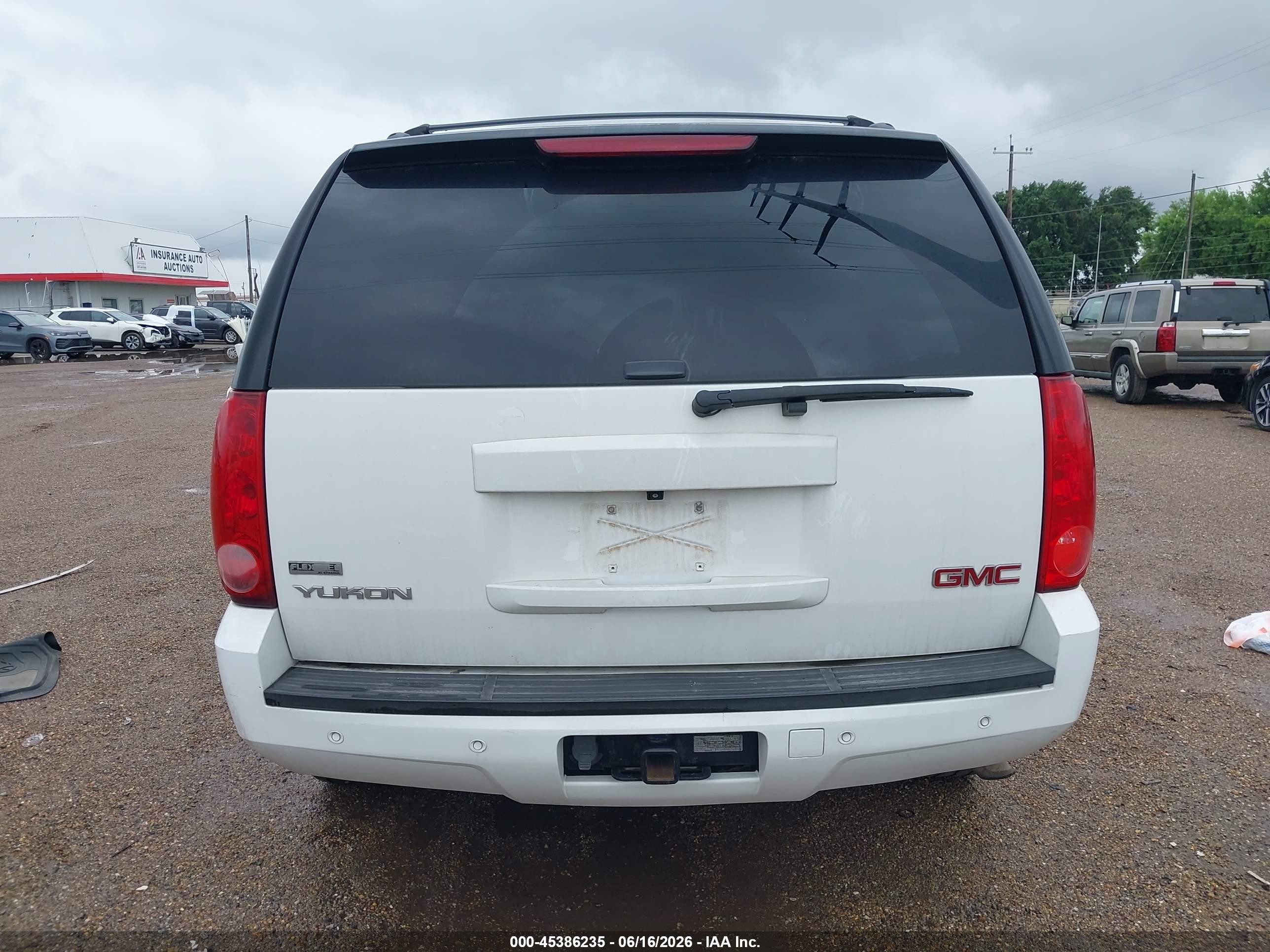 2010 Gmc Yukon Slt White vin: 1GKUKCE05AR143906