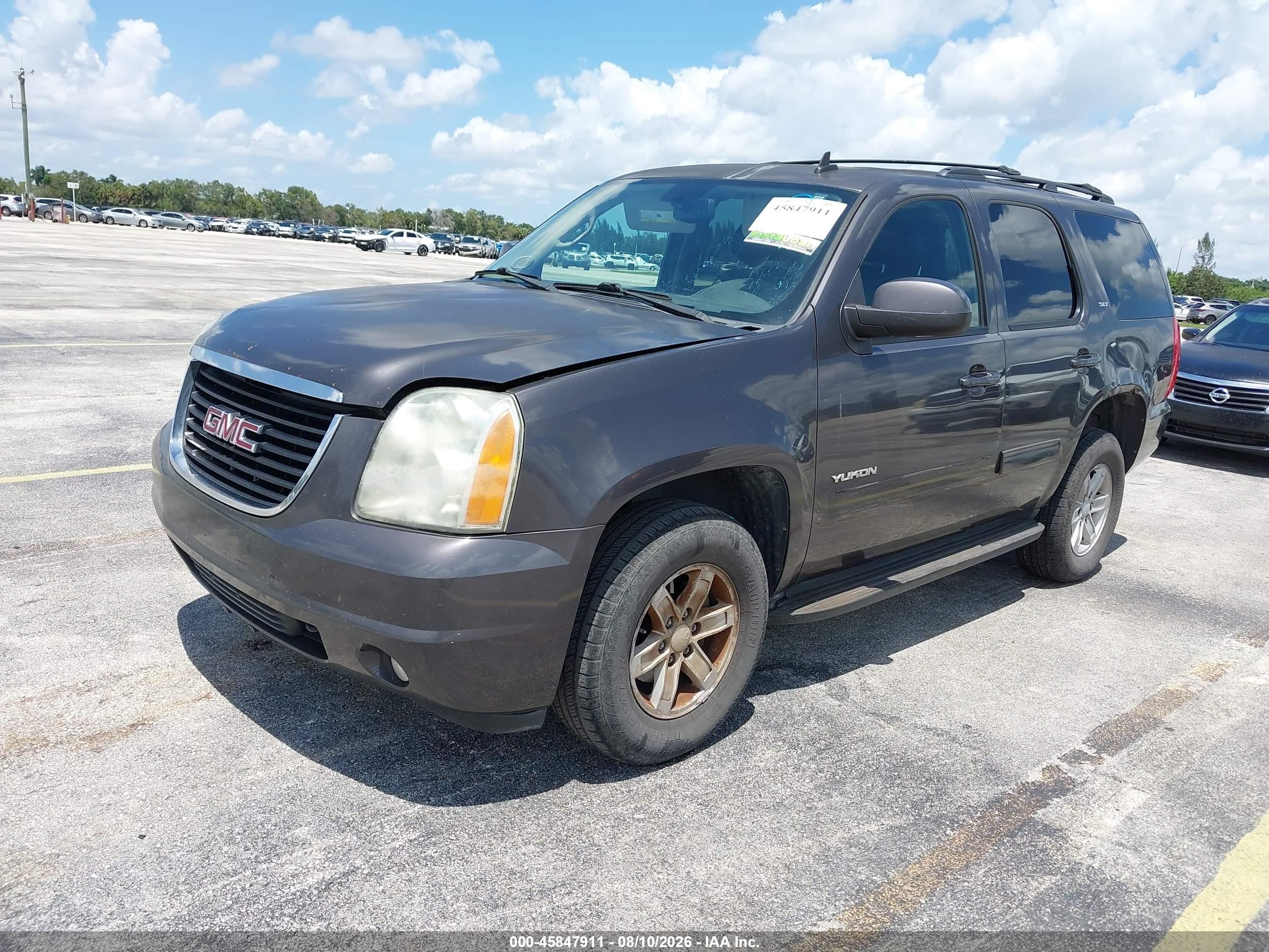 2010 Gmc Yukon Slt Серый vin: 1GKUKCE05AR208575