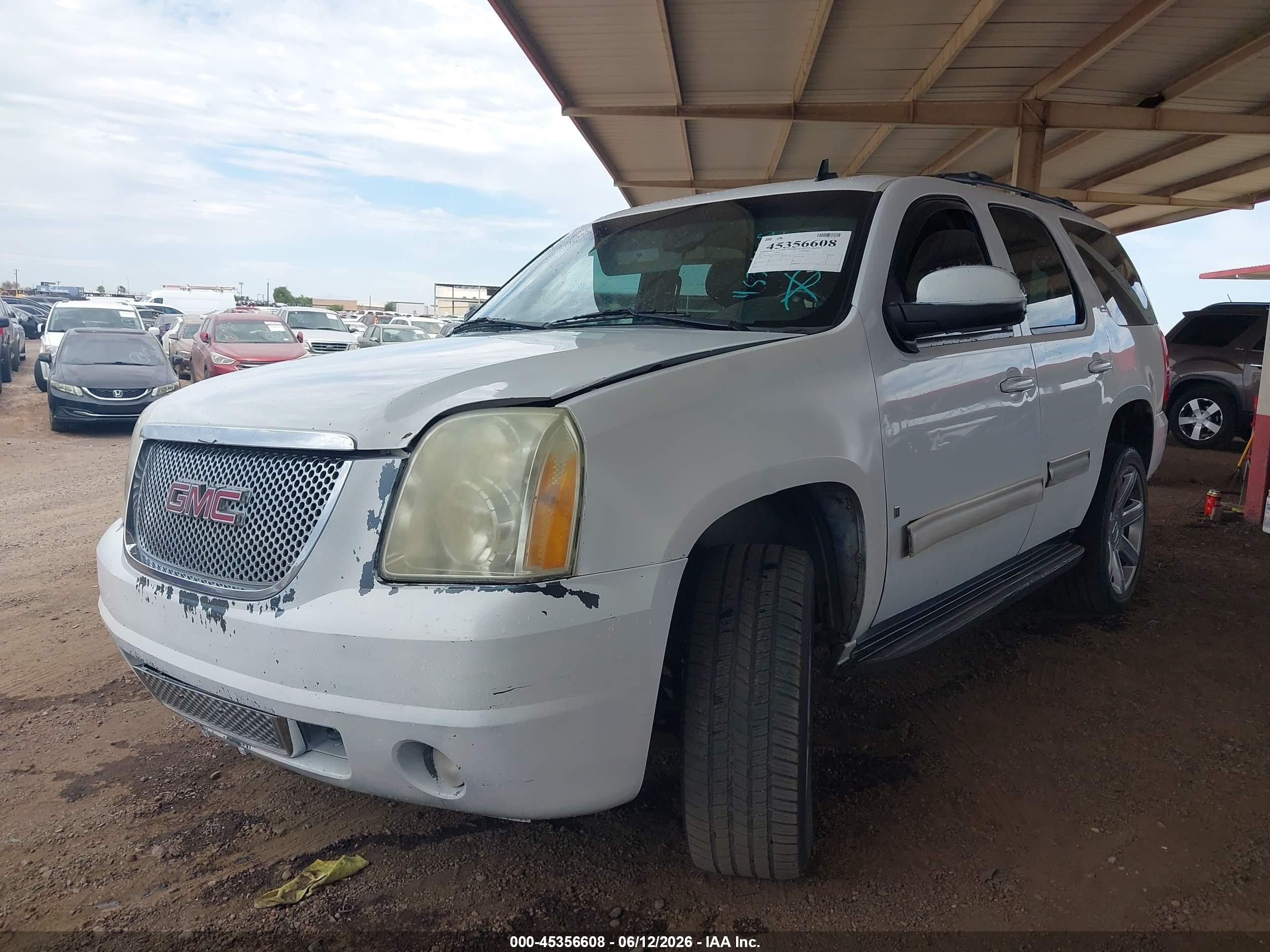2010 Gmc Yukon Slt White vin: 1GKUKCE05AR272454