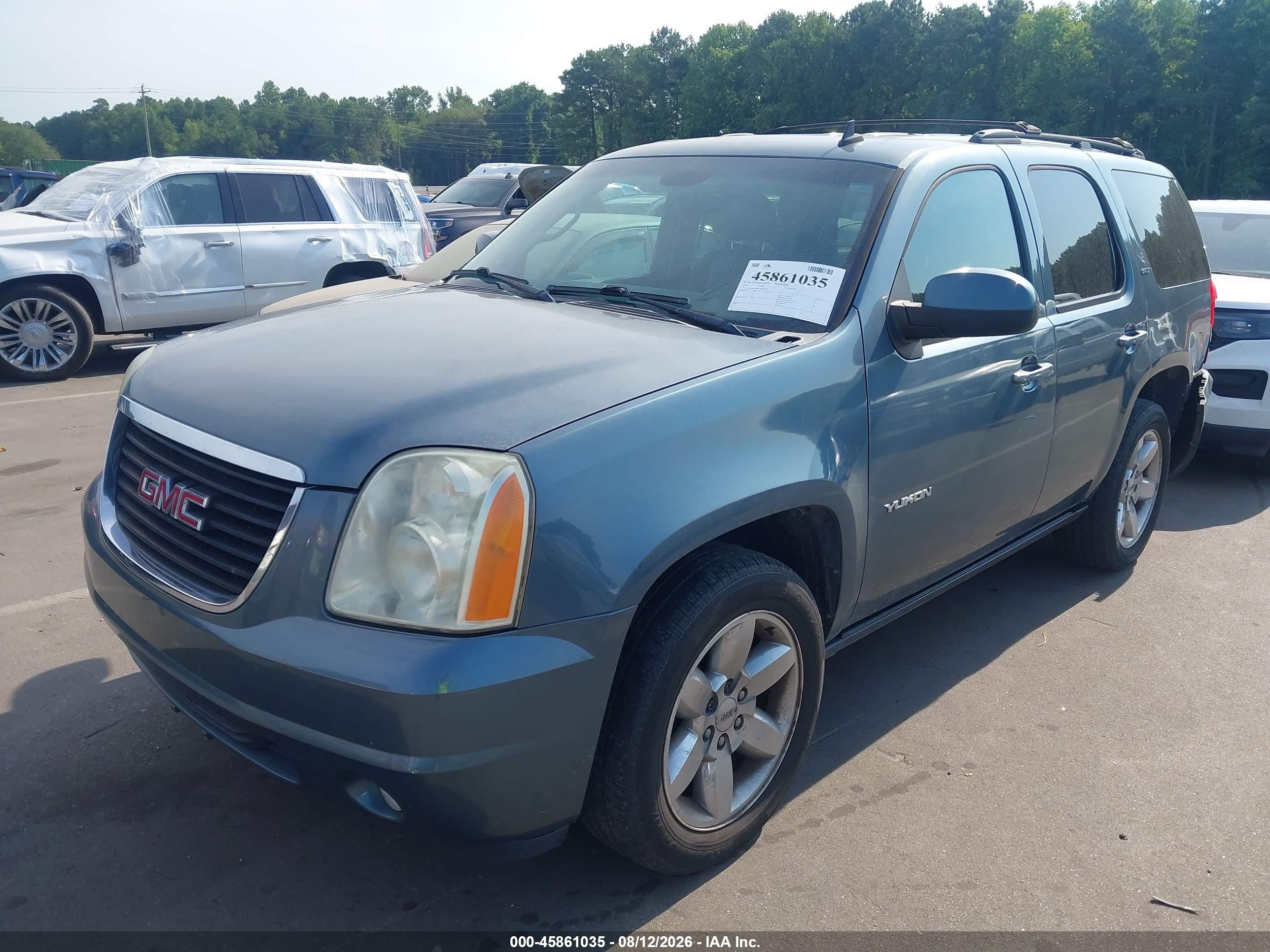 2010 Gmc Yukon Slt Blue vin: 1GKUKCE06AR265271