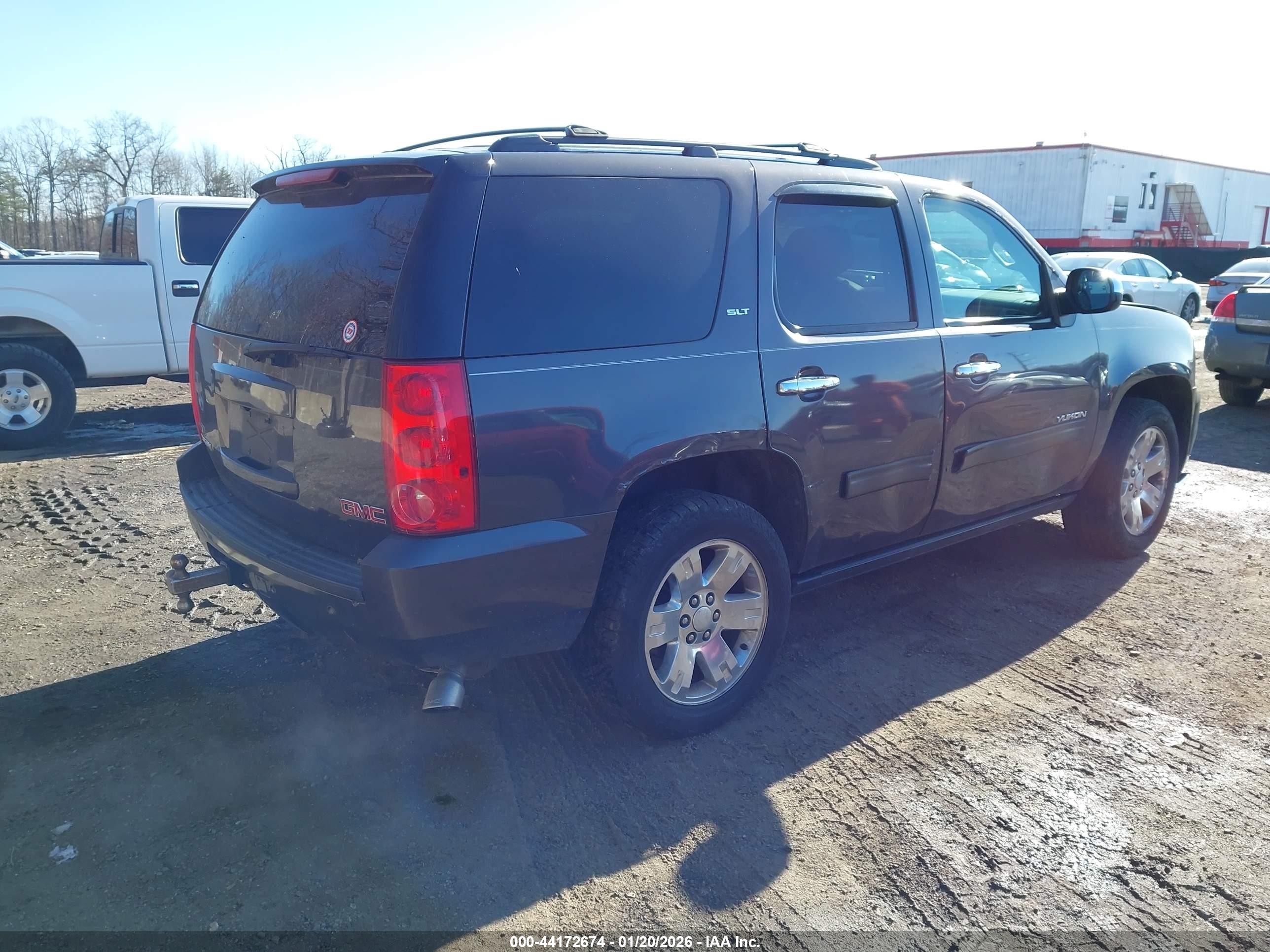 2010 Gmc Yukon Slt Gray vin: 1GKUKCE07AR129408
