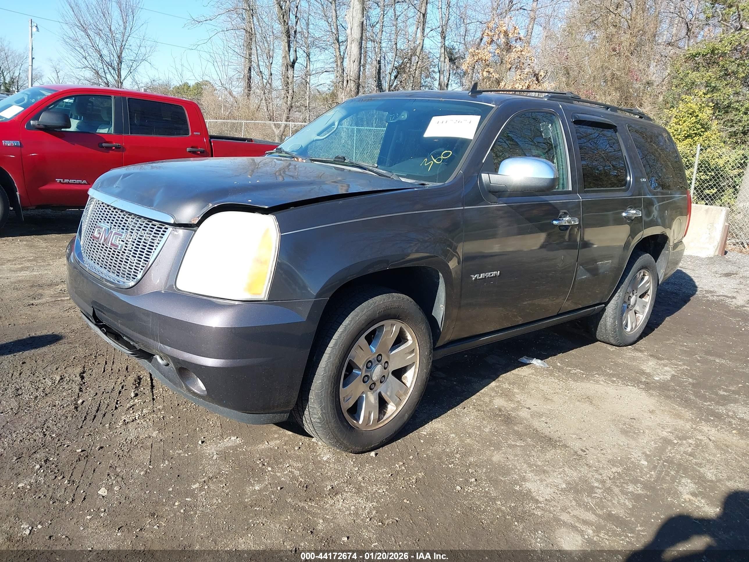 2010 Gmc Yukon Slt Gray vin: 1GKUKCE07AR129408