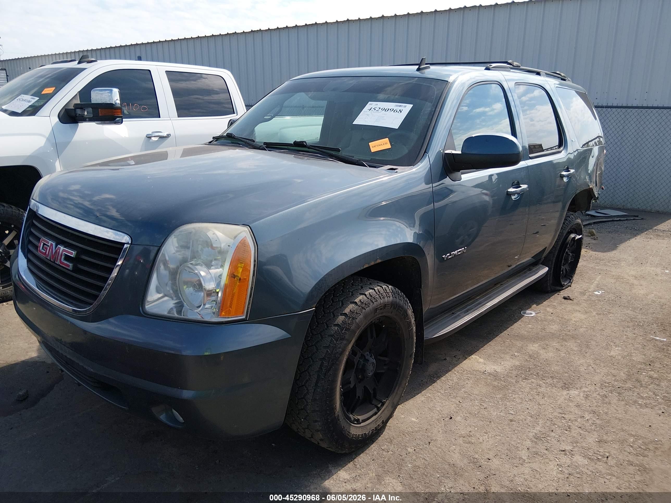 2010 Gmc Yukon Slt Синий vin: 1GKUKCE09AR135887