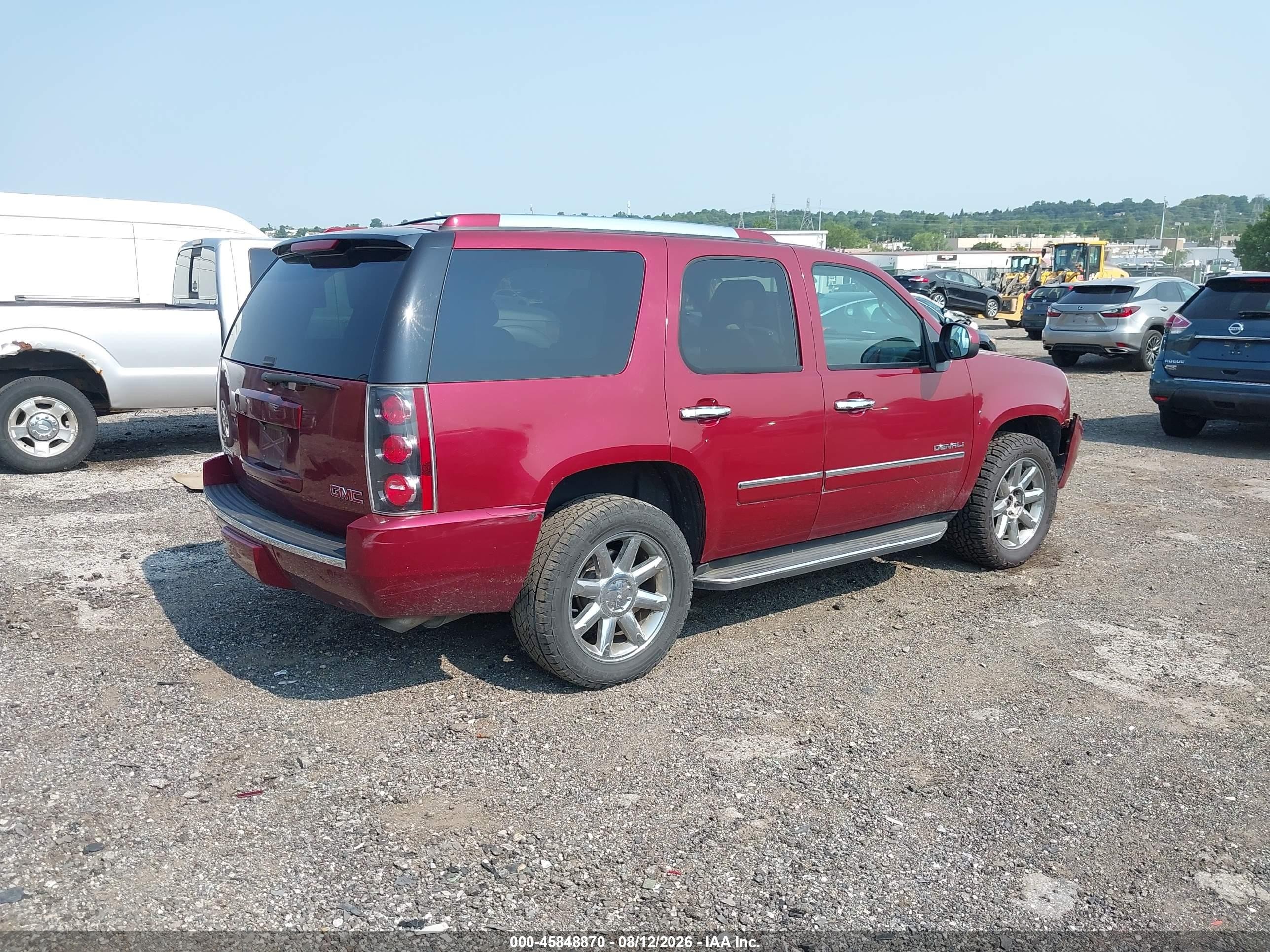 2010 Gmc Yukon Denali Красный vin: 1GKUKEEF0AR143764