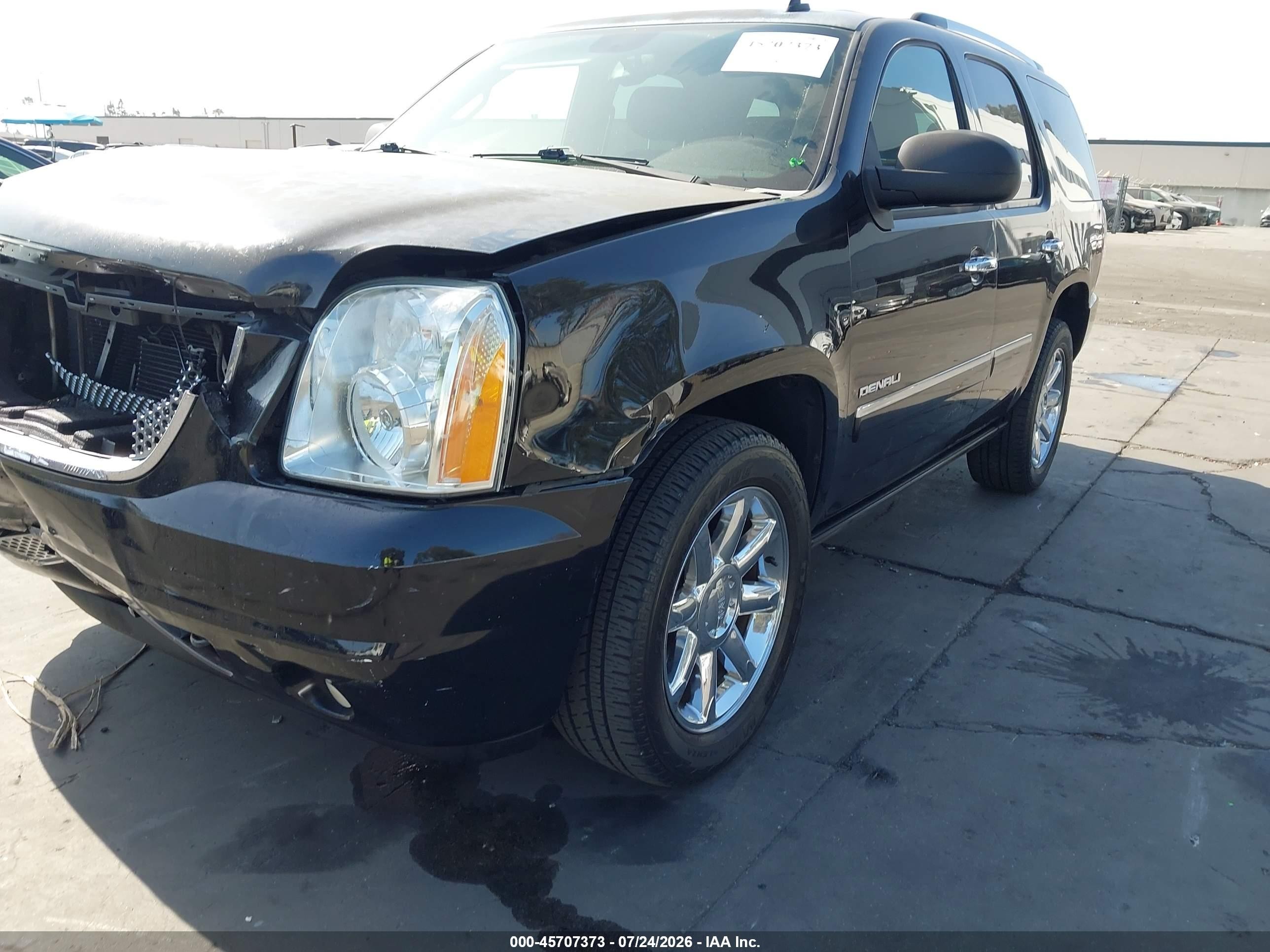 2010 Gmc Yukon Denali Black vin: 1GKUKEEF8AR275686