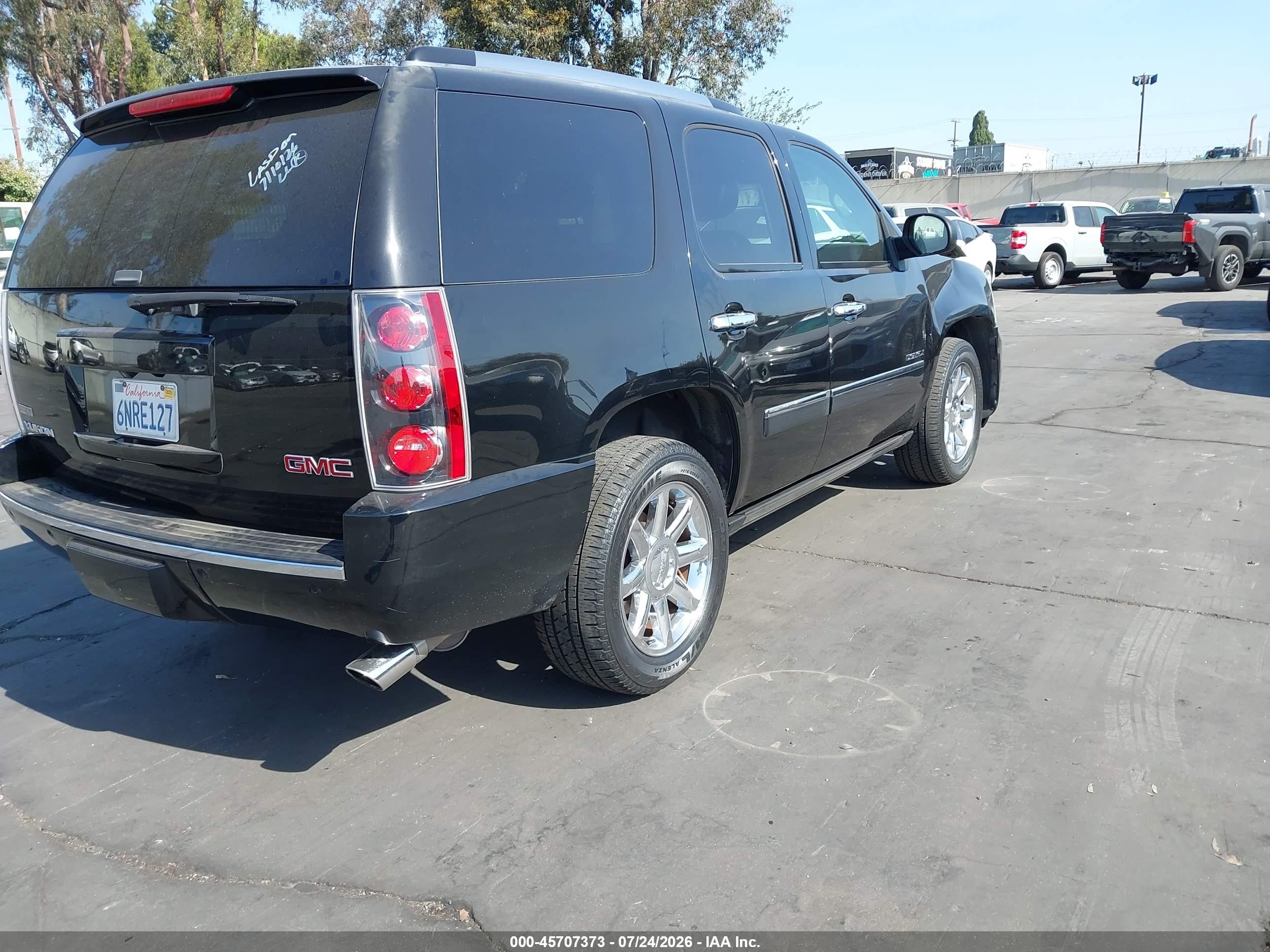 2010 Gmc Yukon Denali Black vin: 1GKUKEEF8AR275686