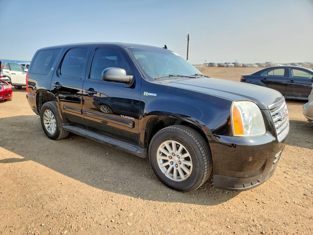 2010 Gmc Yukon Hybrid Black vin: 1GKUKFDJ9AR171834