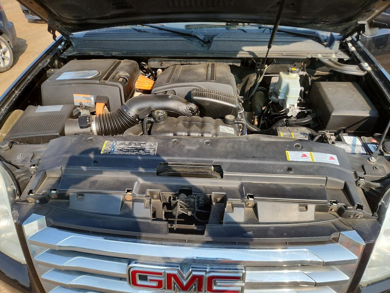 2010 Gmc Yukon Hybrid Black vin: 1GKUKFDJ9AR171834