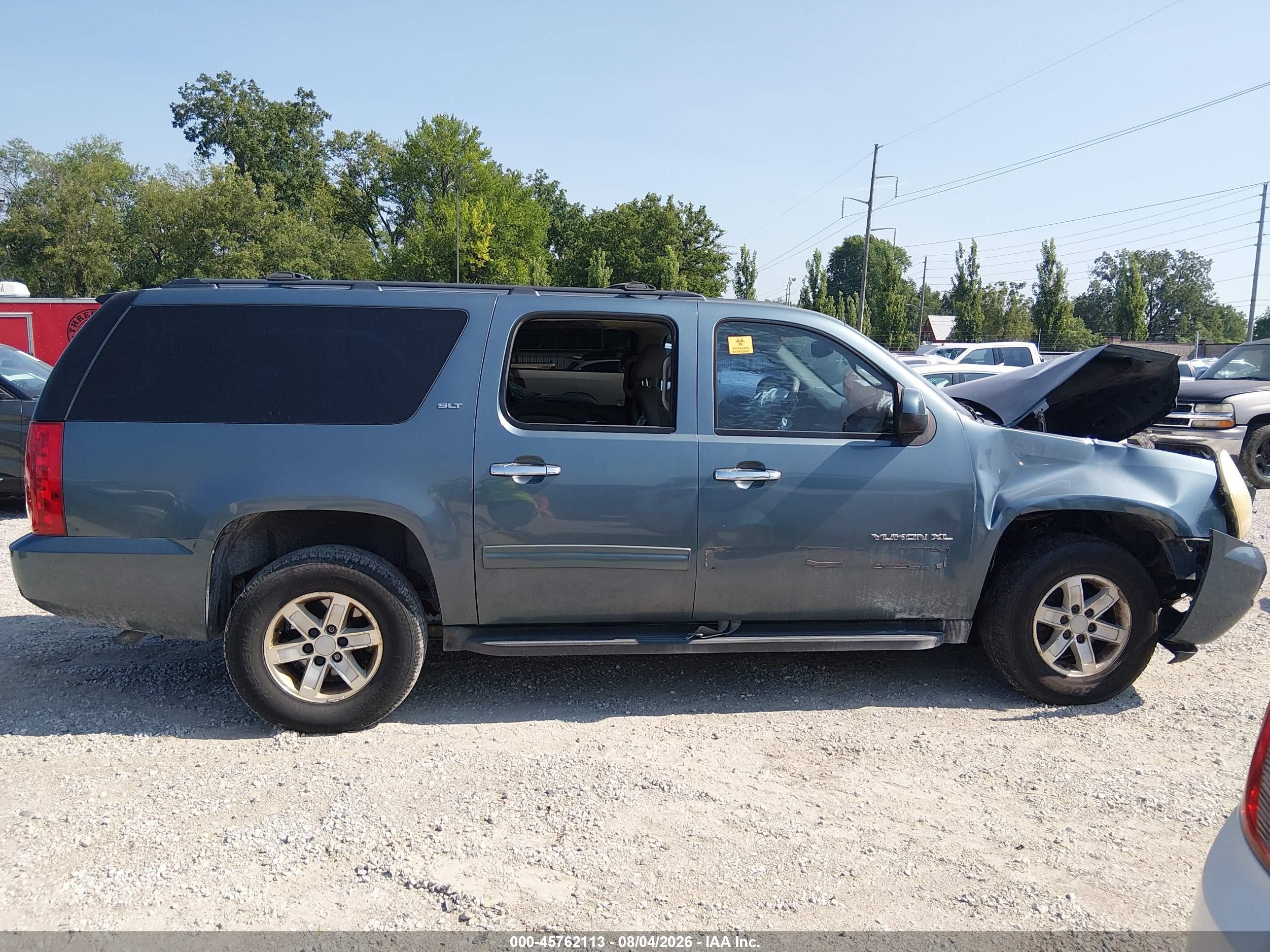 2010 Gmc Yukon Xl 1500 Slt Blue vin: 1GKUKKE31AR267692