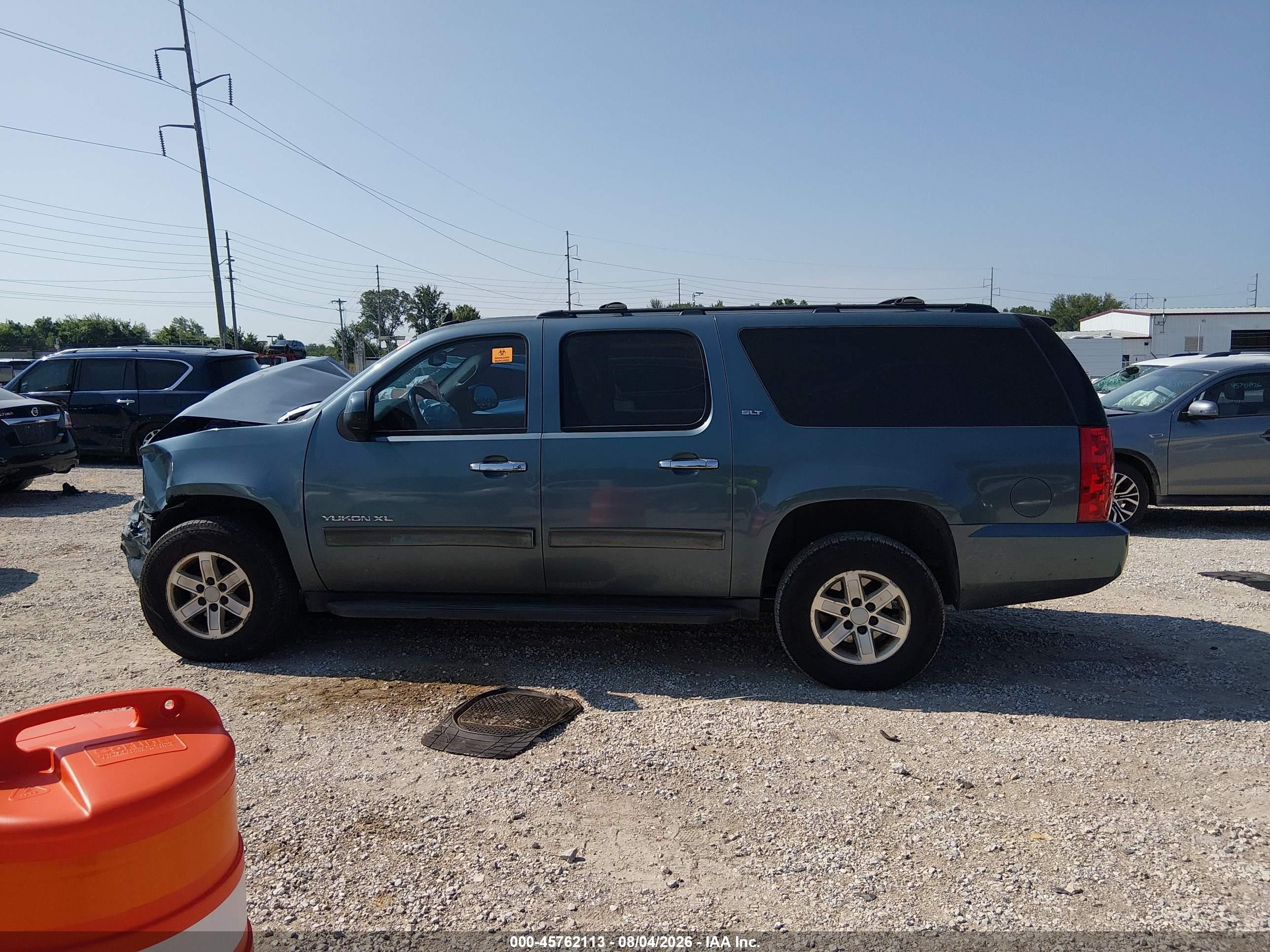 2010 Gmc Yukon Xl 1500 Slt Blue vin: 1GKUKKE31AR267692