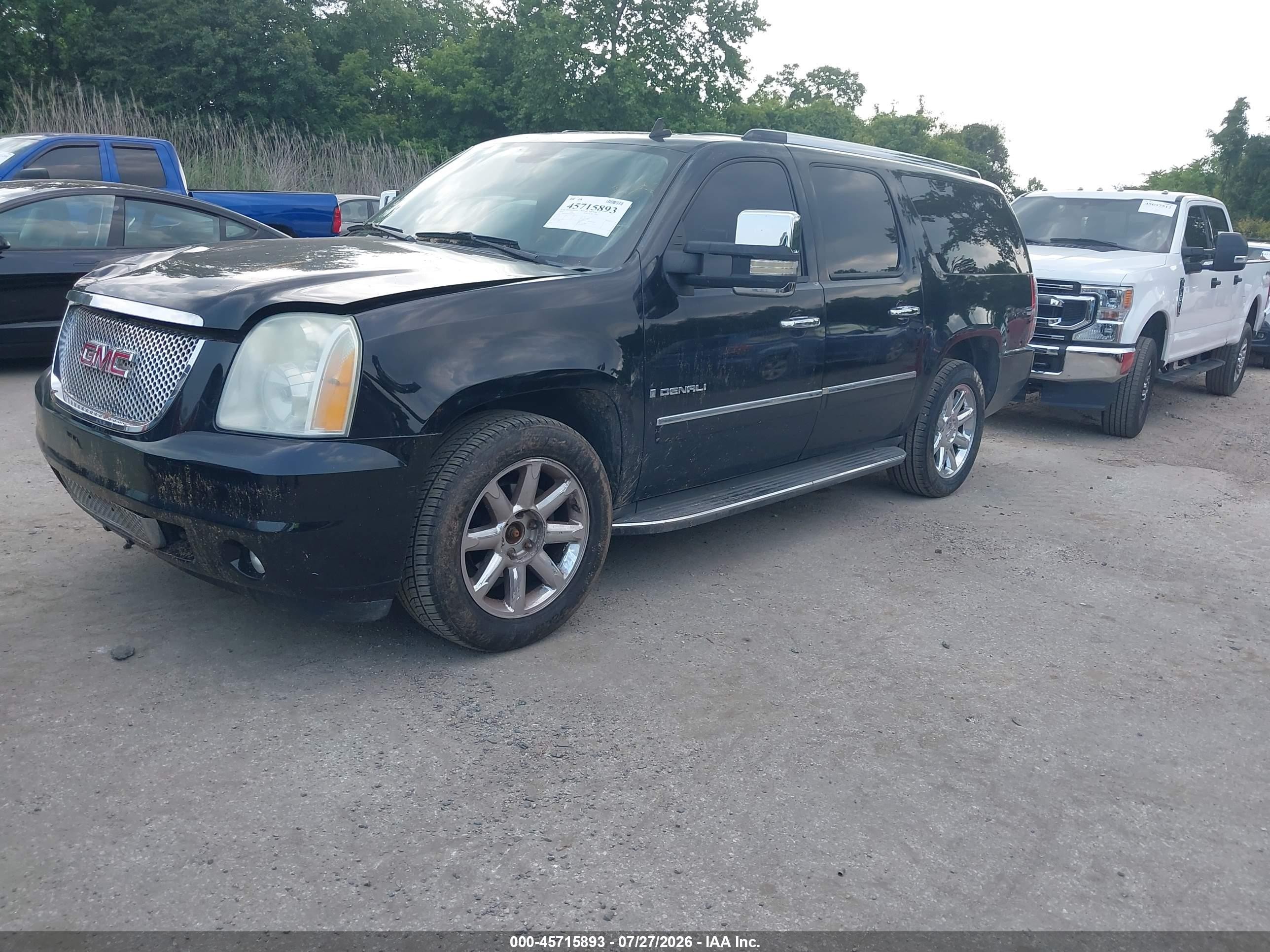 2010 Gmc Yukon Xl 1500 Denali Черный vin: 1GKUKMEF0AR117191