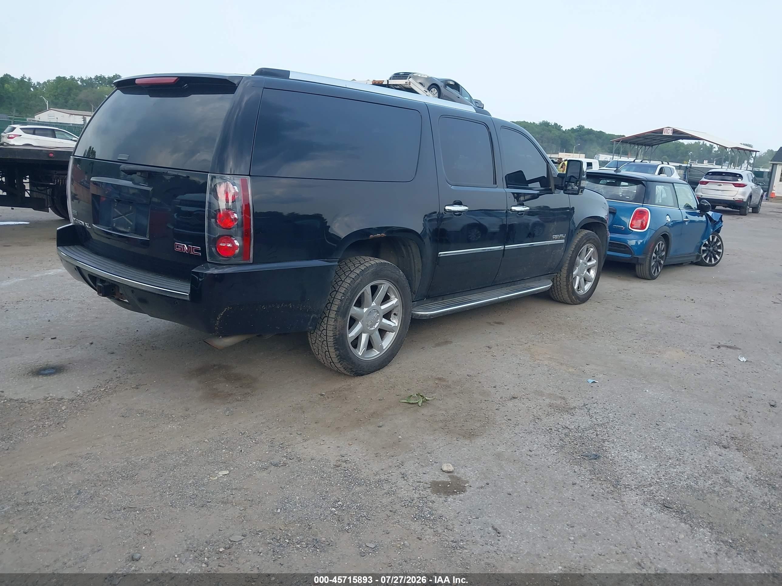 2010 Gmc Yukon Xl 1500 Denali Черный vin: 1GKUKMEF0AR117191