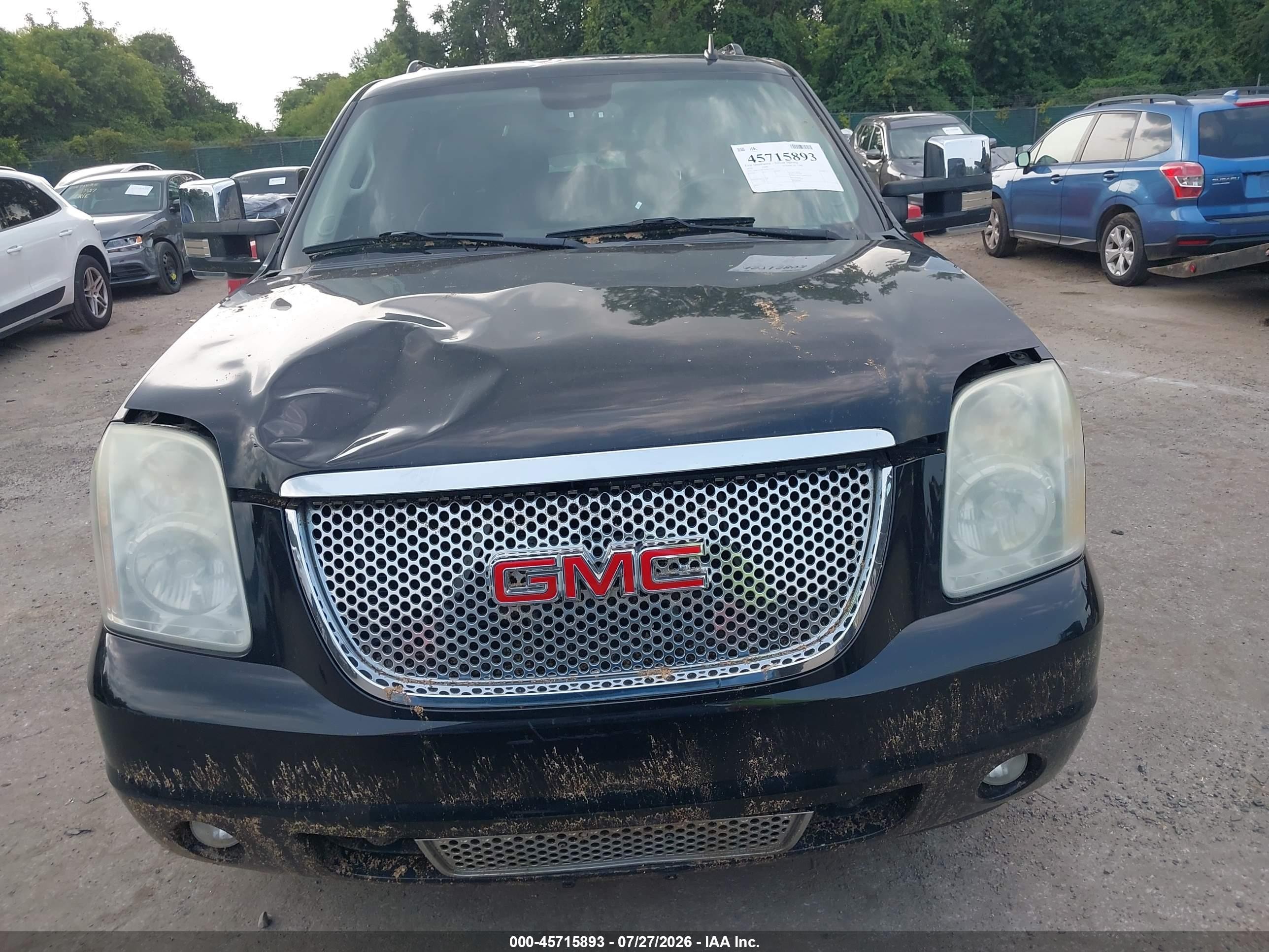 2010 Gmc Yukon Xl 1500 Denali Черный vin: 1GKUKMEF0AR117191