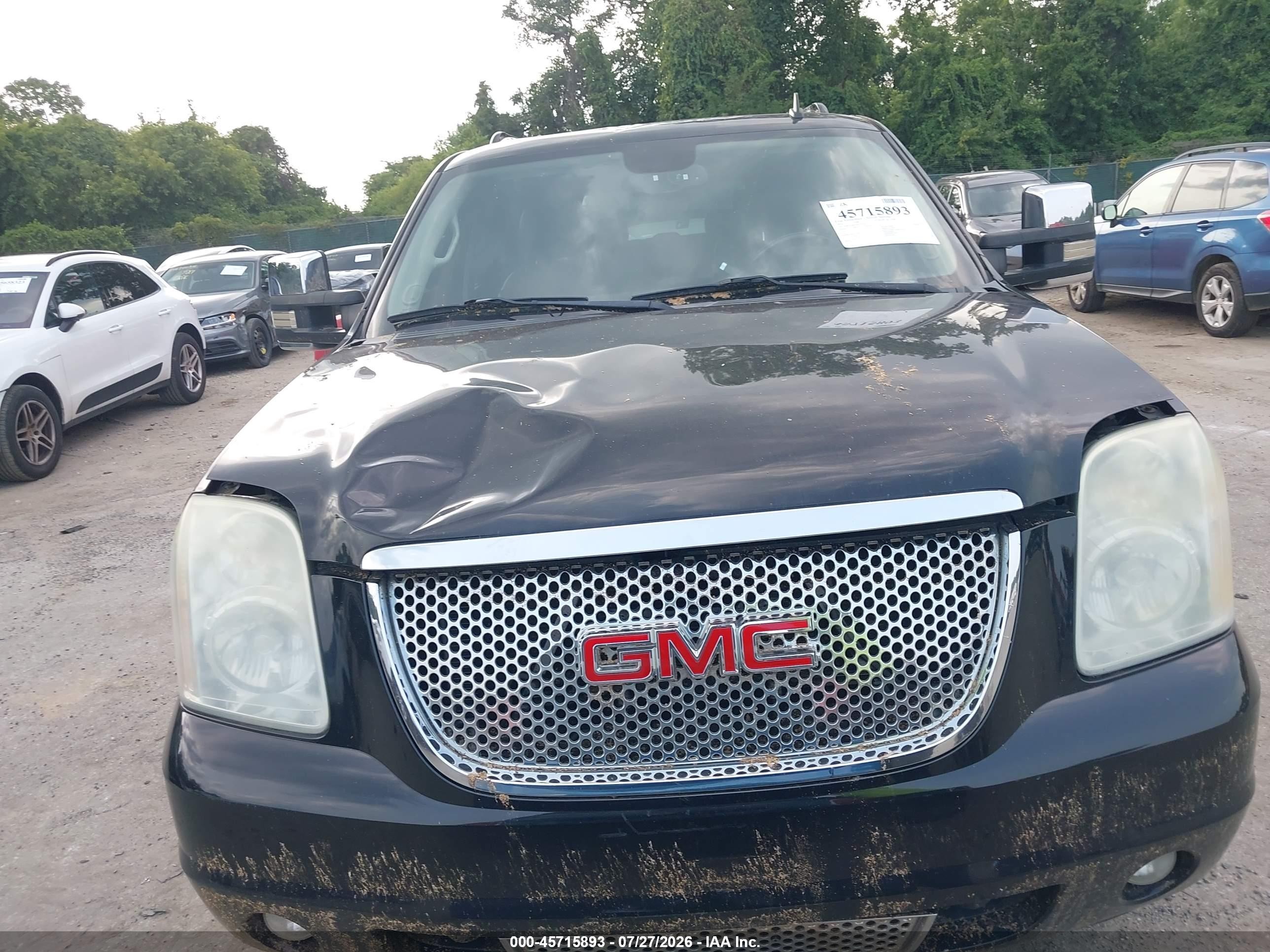 2010 Gmc Yukon Xl 1500 Denali Черный vin: 1GKUKMEF0AR117191