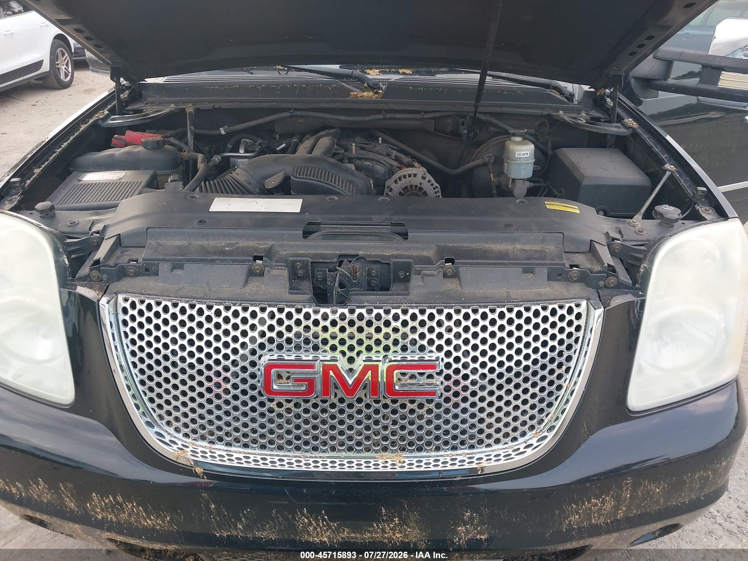 2010 Gmc Yukon Xl 1500 Denali Черный vin: 1GKUKMEF0AR117191