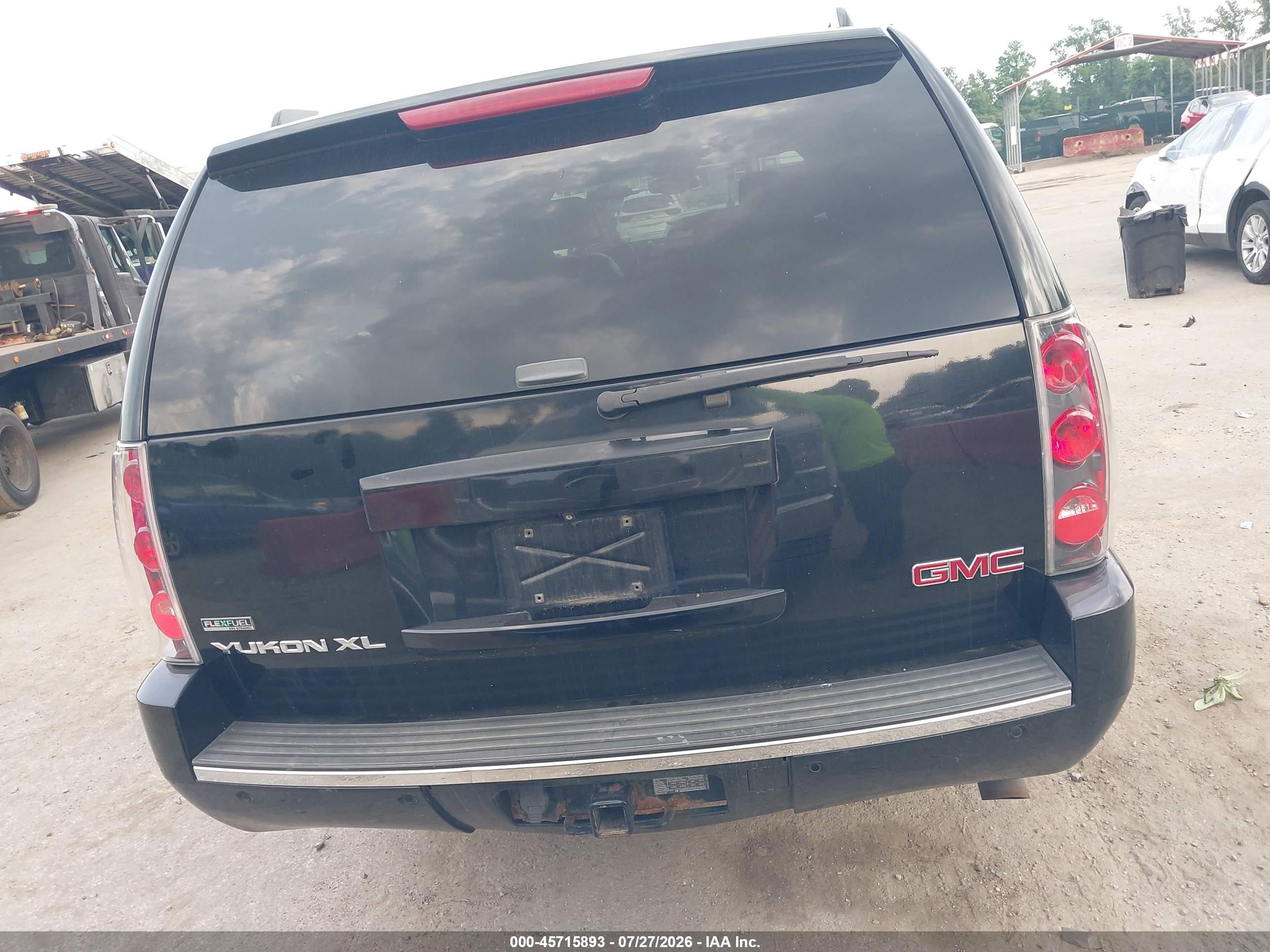 2010 Gmc Yukon Xl 1500 Denali Черный vin: 1GKUKMEF0AR117191