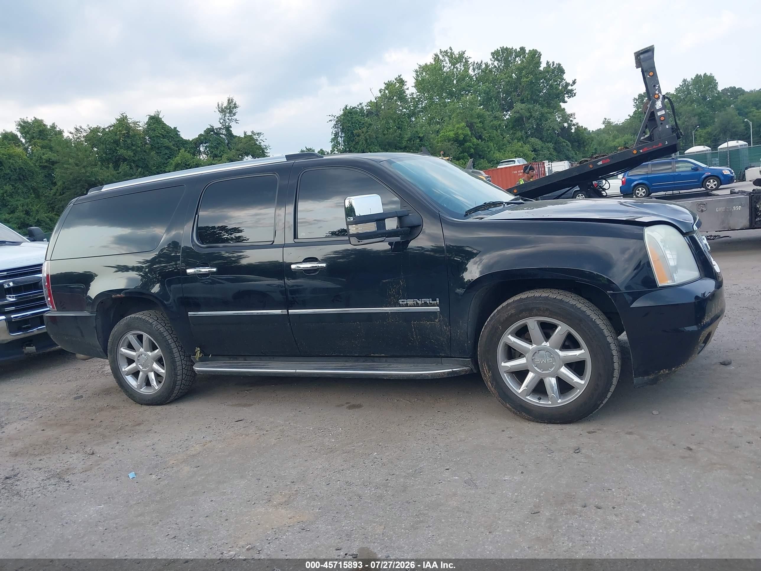 2010 Gmc Yukon Xl 1500 Denali Черный vin: 1GKUKMEF0AR117191