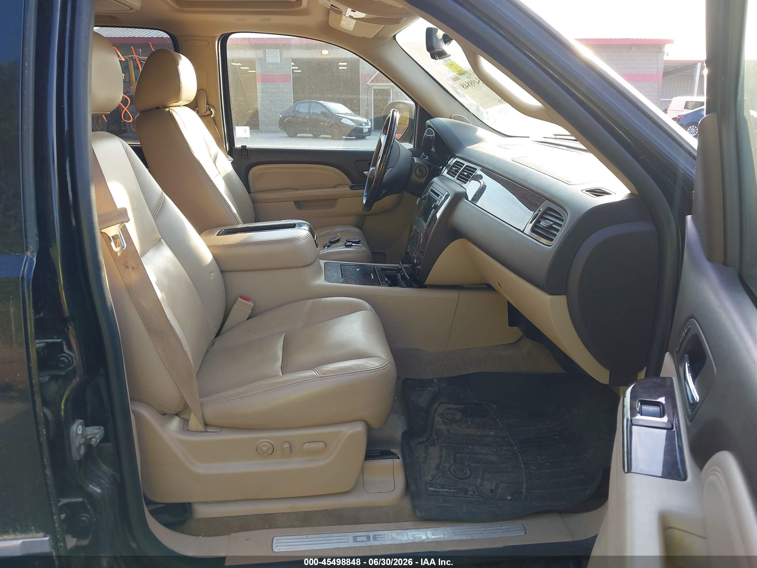 2010 Gmc Yukon Xl 1500 Denali Black vin: 1GKUKMEF2AR160429