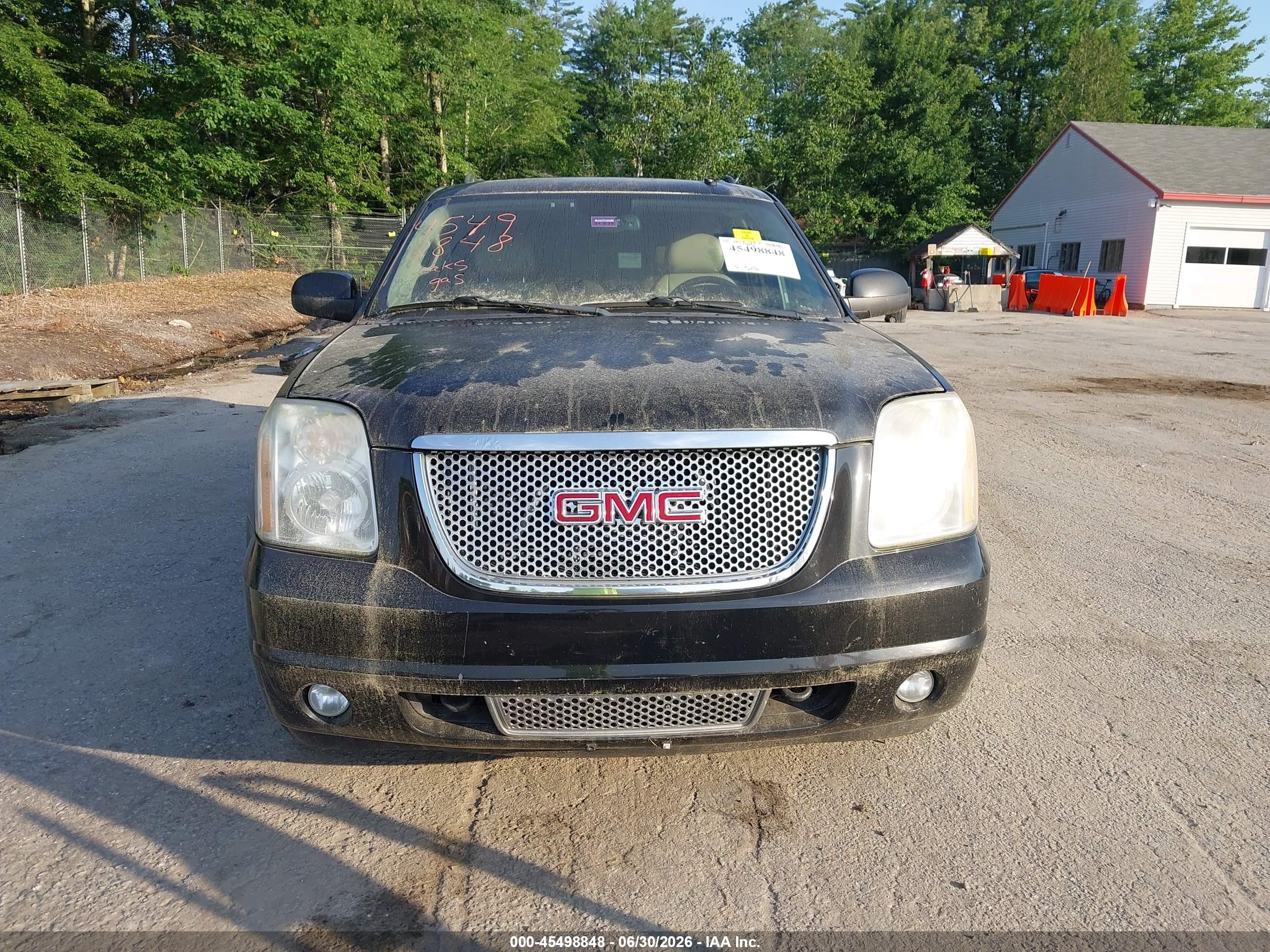 2010 Gmc Yukon Xl 1500 Denali Black vin: 1GKUKMEF2AR160429