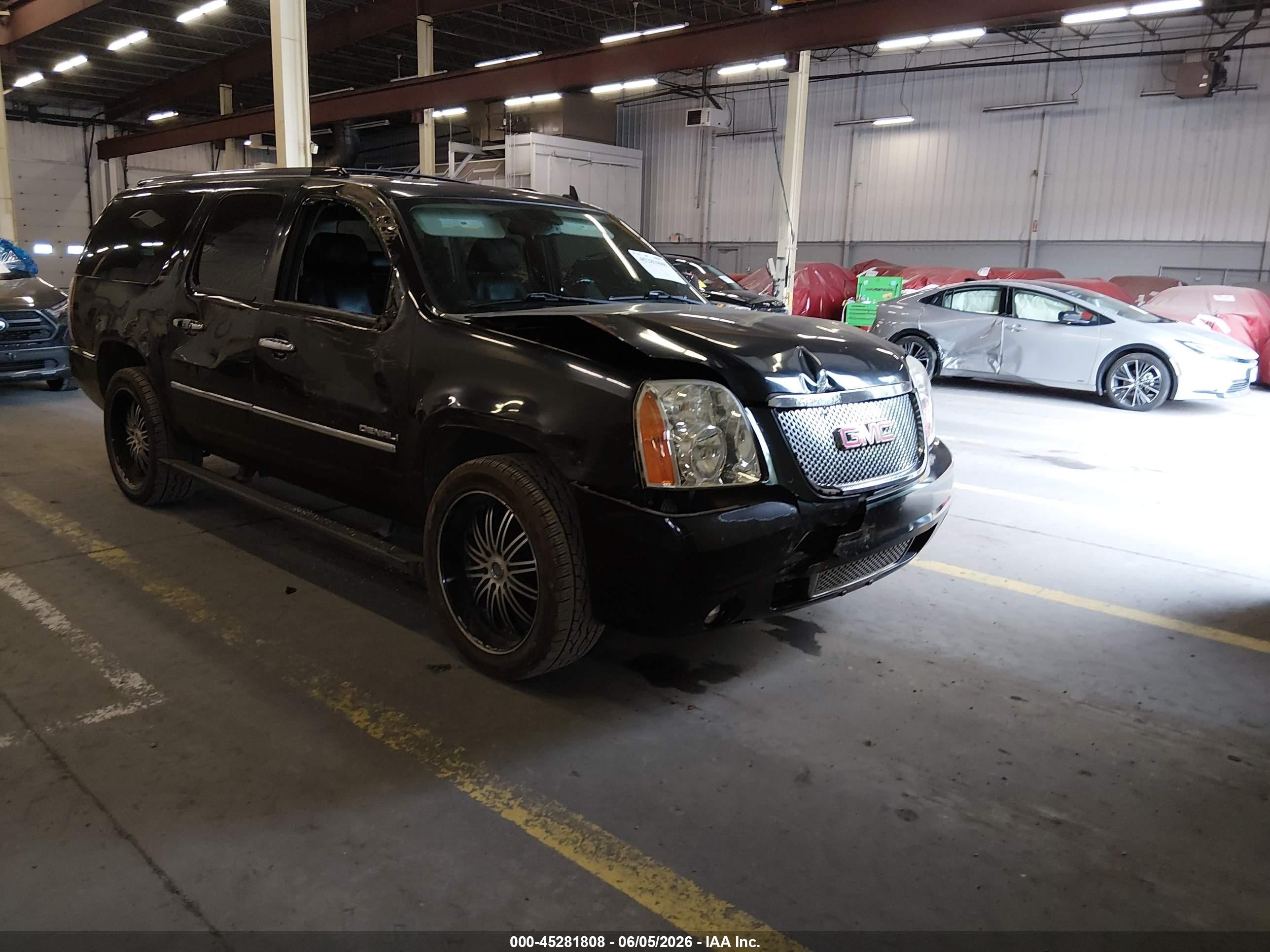 2010 Gmc Yukon Xl 1500 Denali Black vin: 1GKUKMEF2AR275063