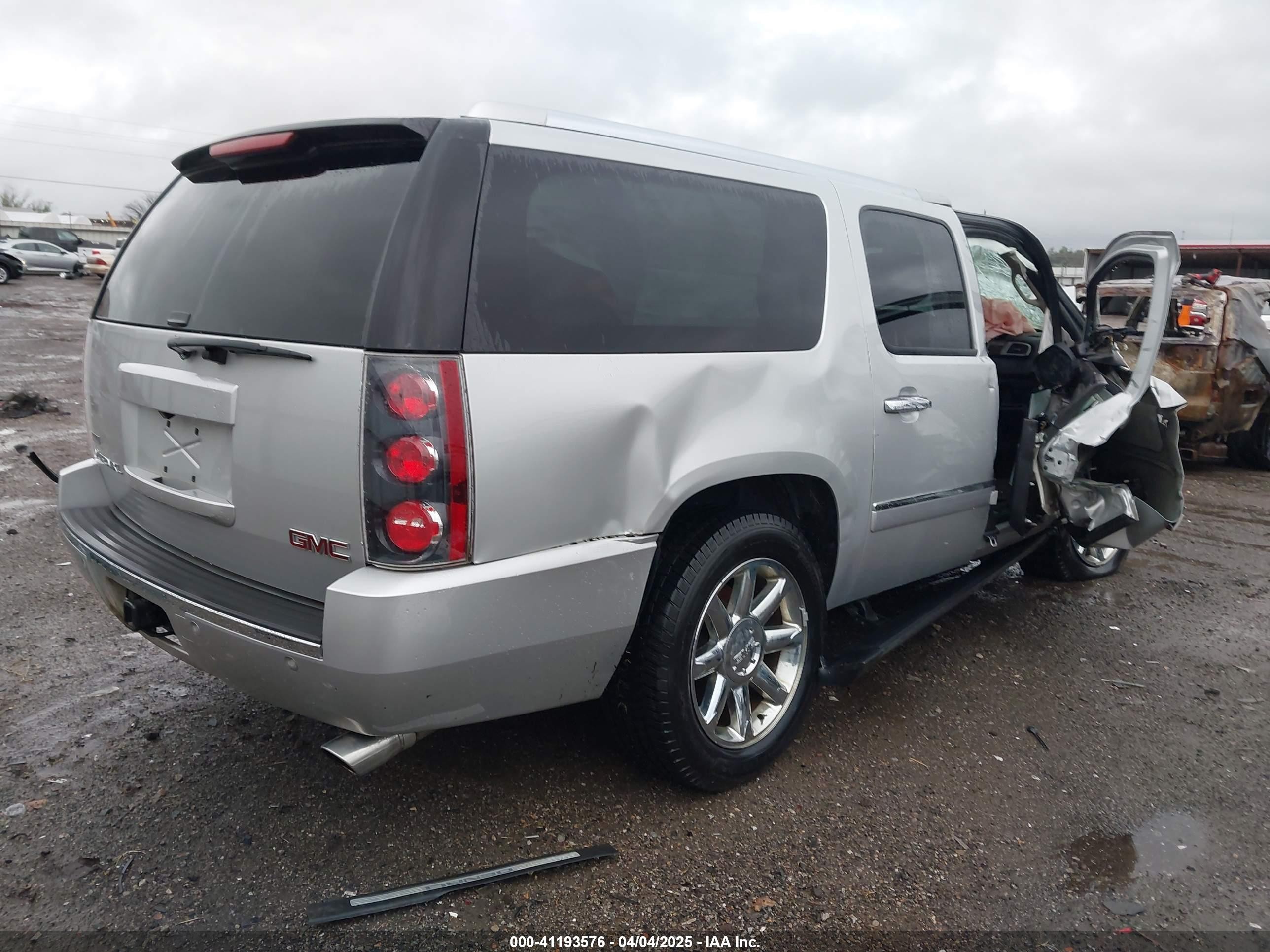 2010 Gmc Yukon Xl 1500 Denali Gray vin: 1GKUKMEF3AR119811