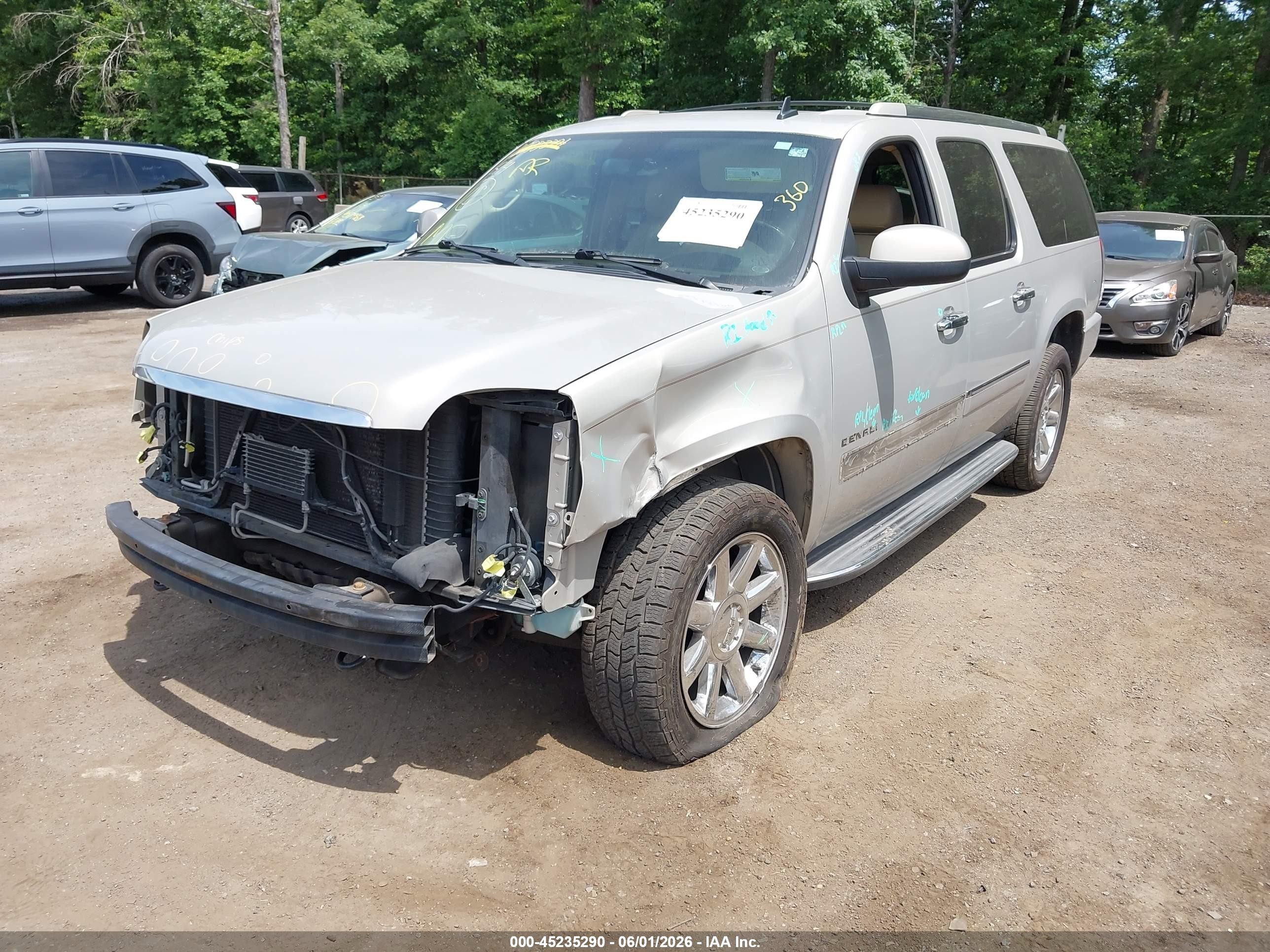 2010 Gmc Yukon Xl 1500 Denali Gold vin: 1GKUKMEF5AR119633