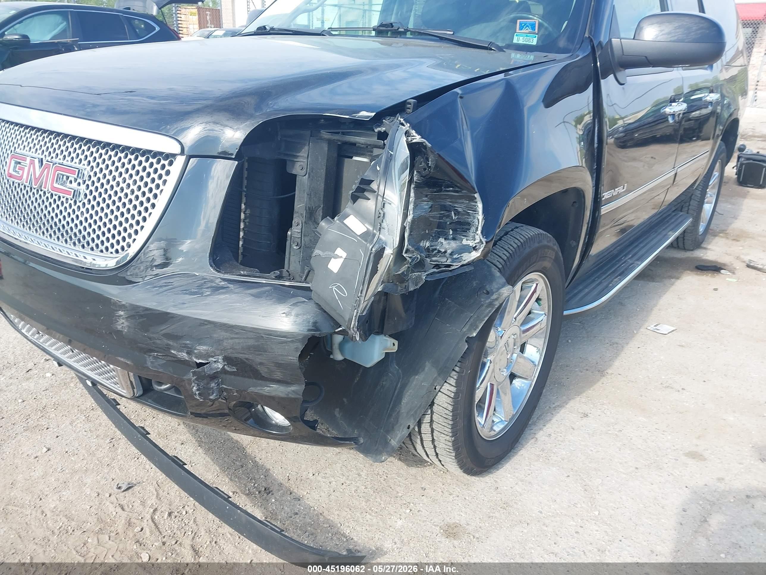 2010 Gmc Yukon Xl 1500 Denali Black vin: 1GKUKMEF5AR275249