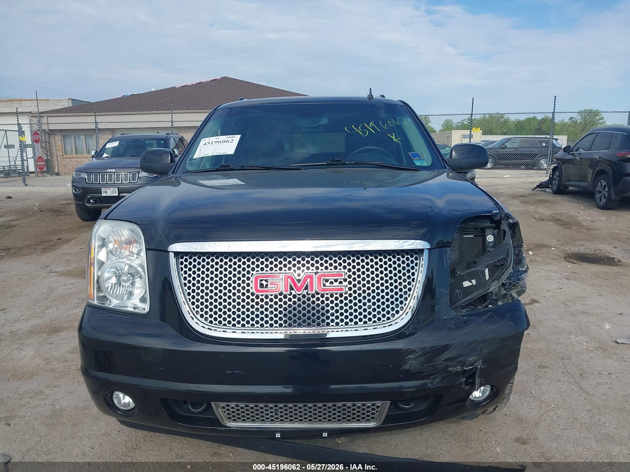 2010 Gmc Yukon Xl 1500 Denali Black vin: 1GKUKMEF5AR275249