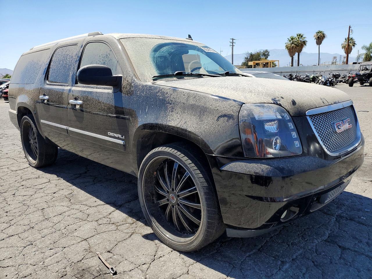 2010 Gmc Yukon Xl Denali Black vin: 1GKUKMEF7AR122369