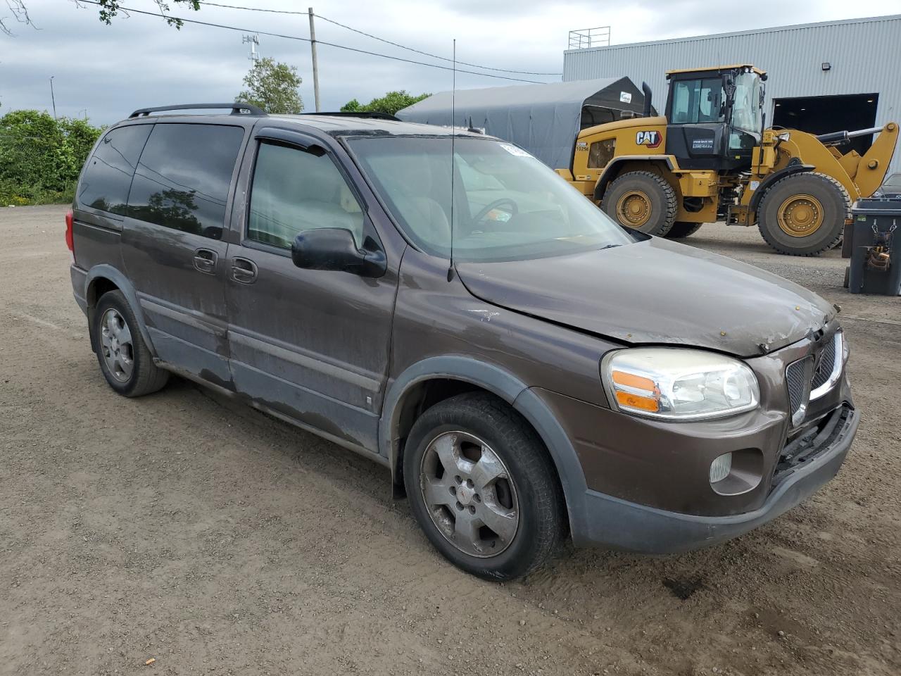 2007 Pontiac Montana Sv6   Коричневый vin: 1GMDU03187D192311