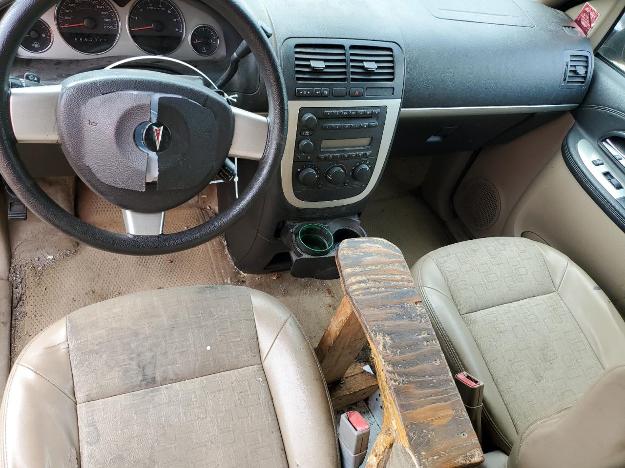 2007 Pontiac Montana Sv6   Коричневый vin: 1GMDU03187D192311