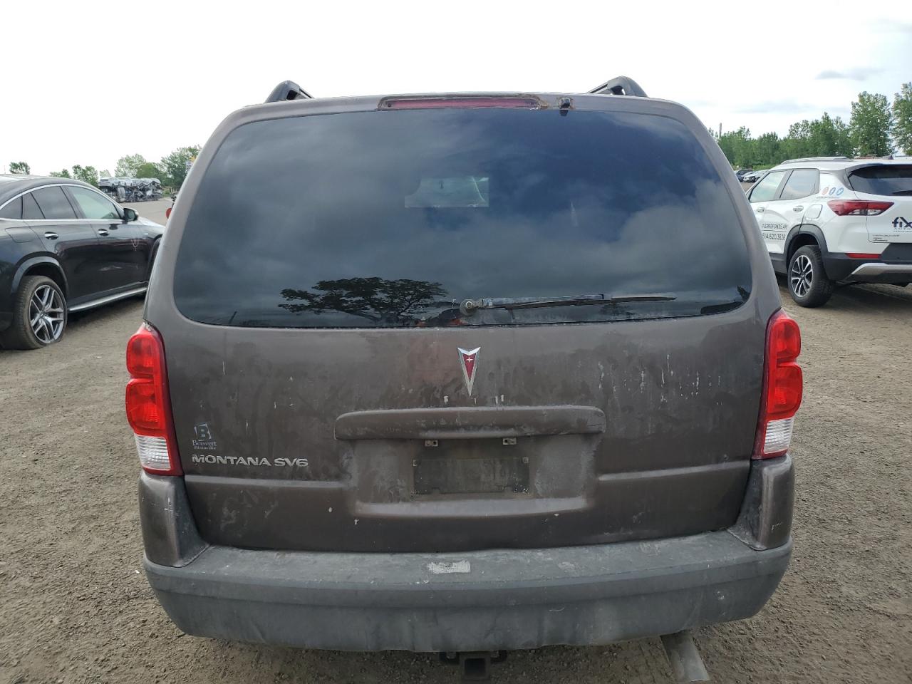 2007 Pontiac Montana Sv6   Коричневый vin: 1GMDU03187D192311