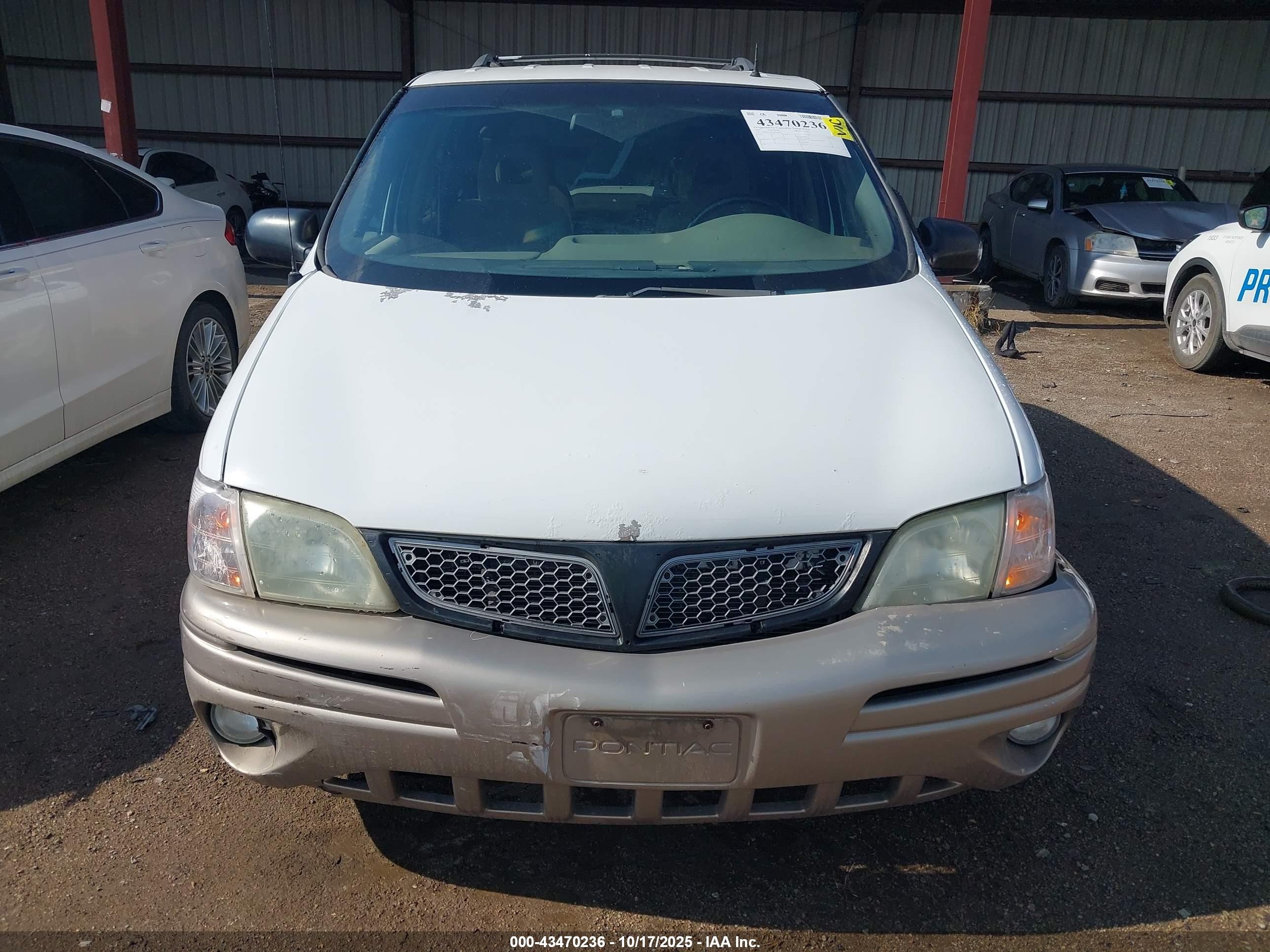 2002 Pontiac Montana N16 Белый vin: 1GMDU03E02D148220