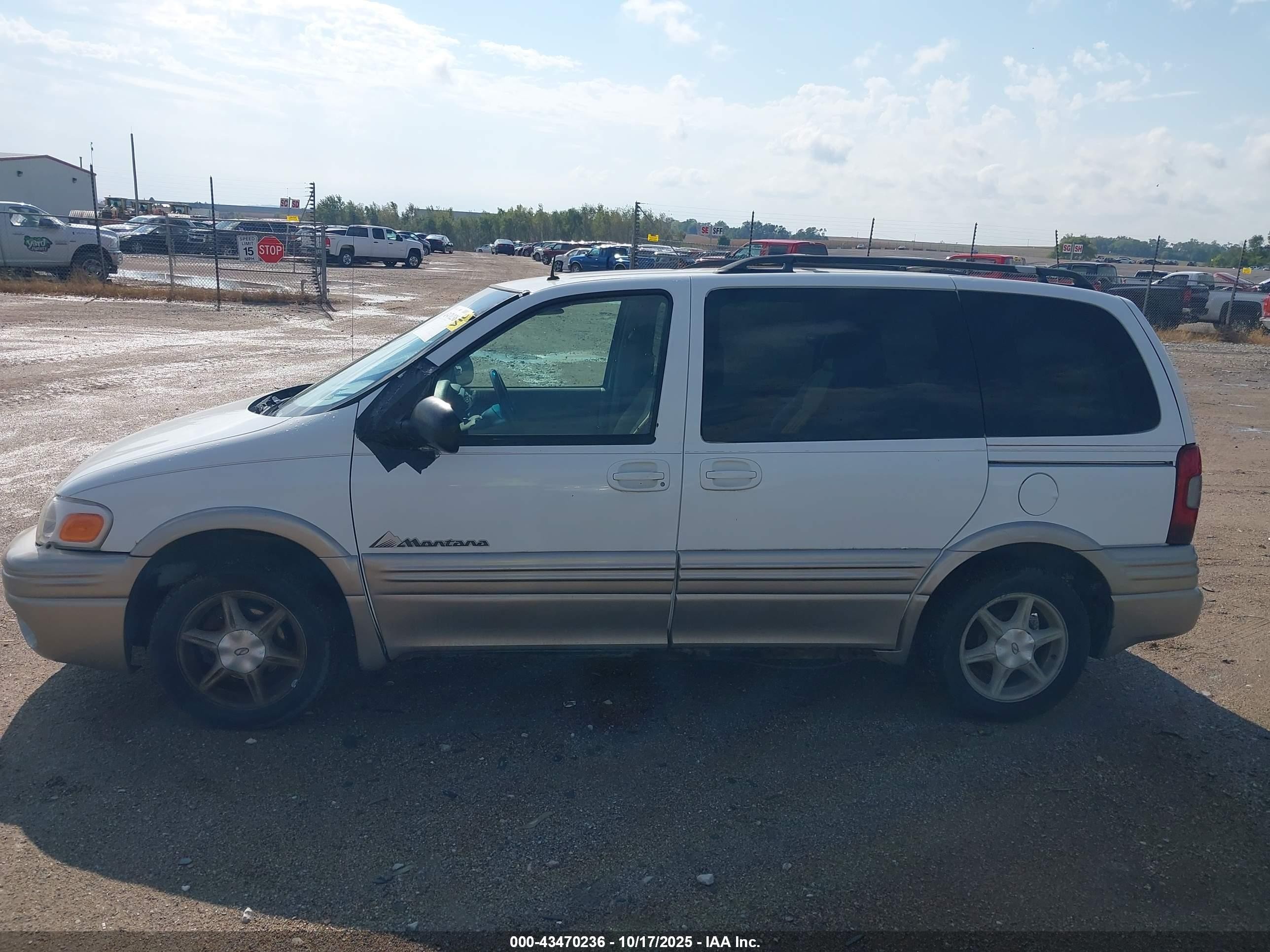 2002 Pontiac Montana N16 Белый vin: 1GMDU03E02D148220