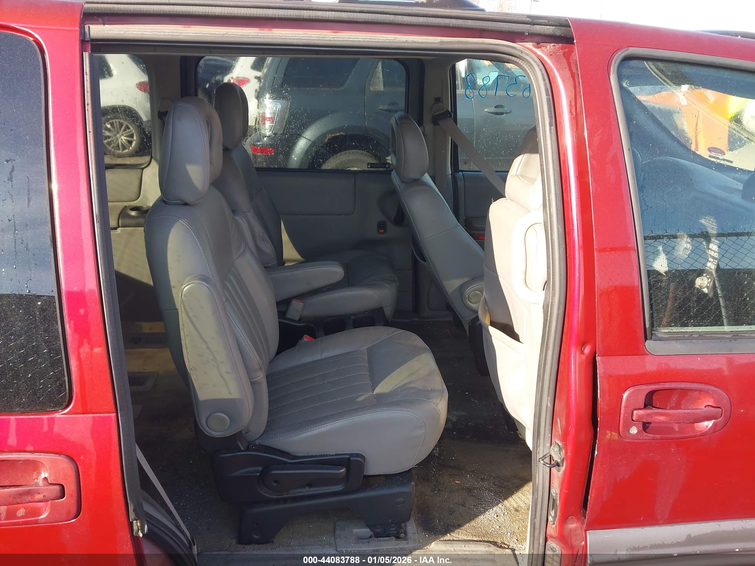 2002 Pontiac Montana N16 Burgundy vin: 1GMDU03EX2D123955