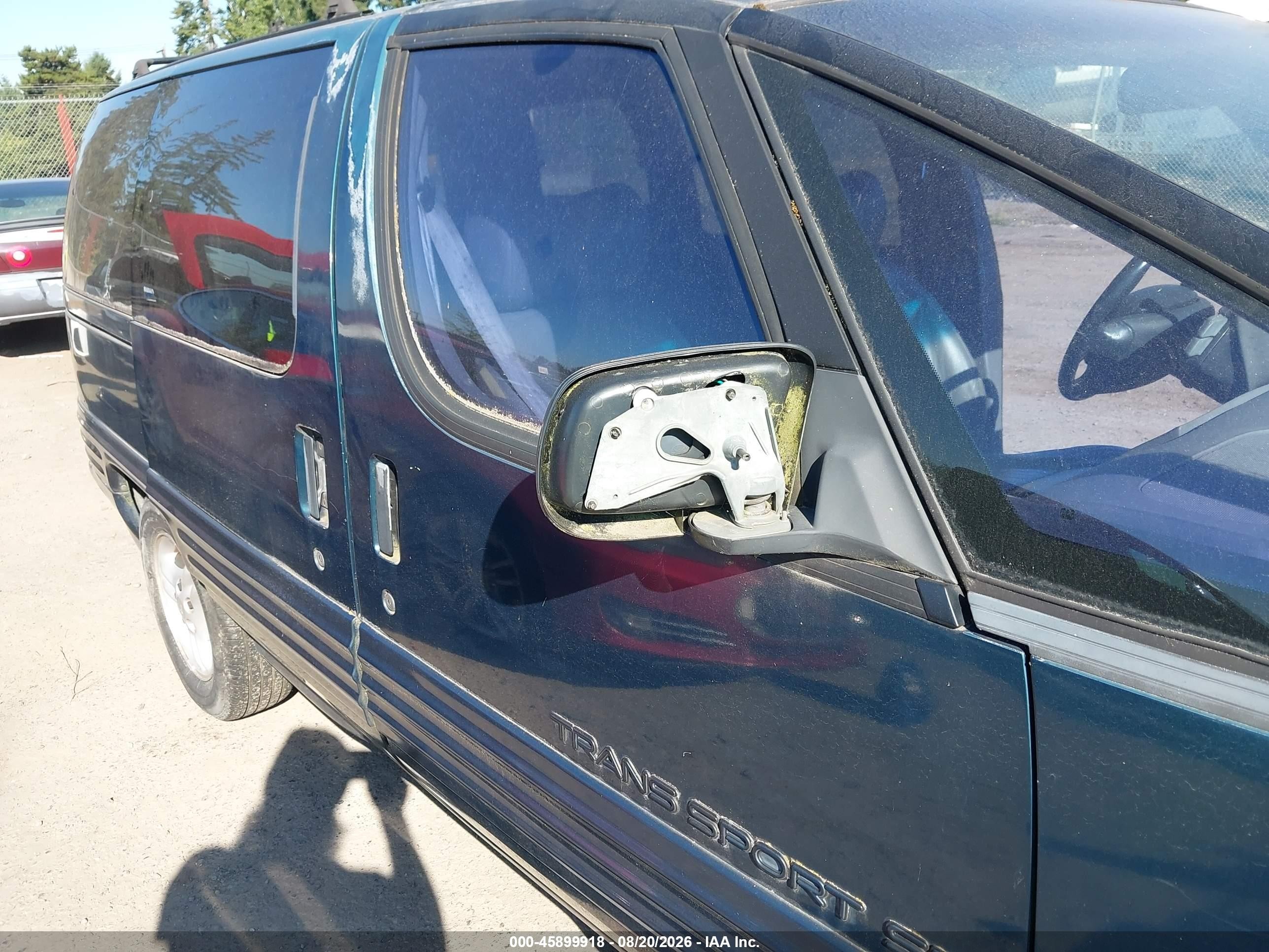 1995 Pontiac Trans Sport   Зеленый vin: 1GMDU06L2ST224813