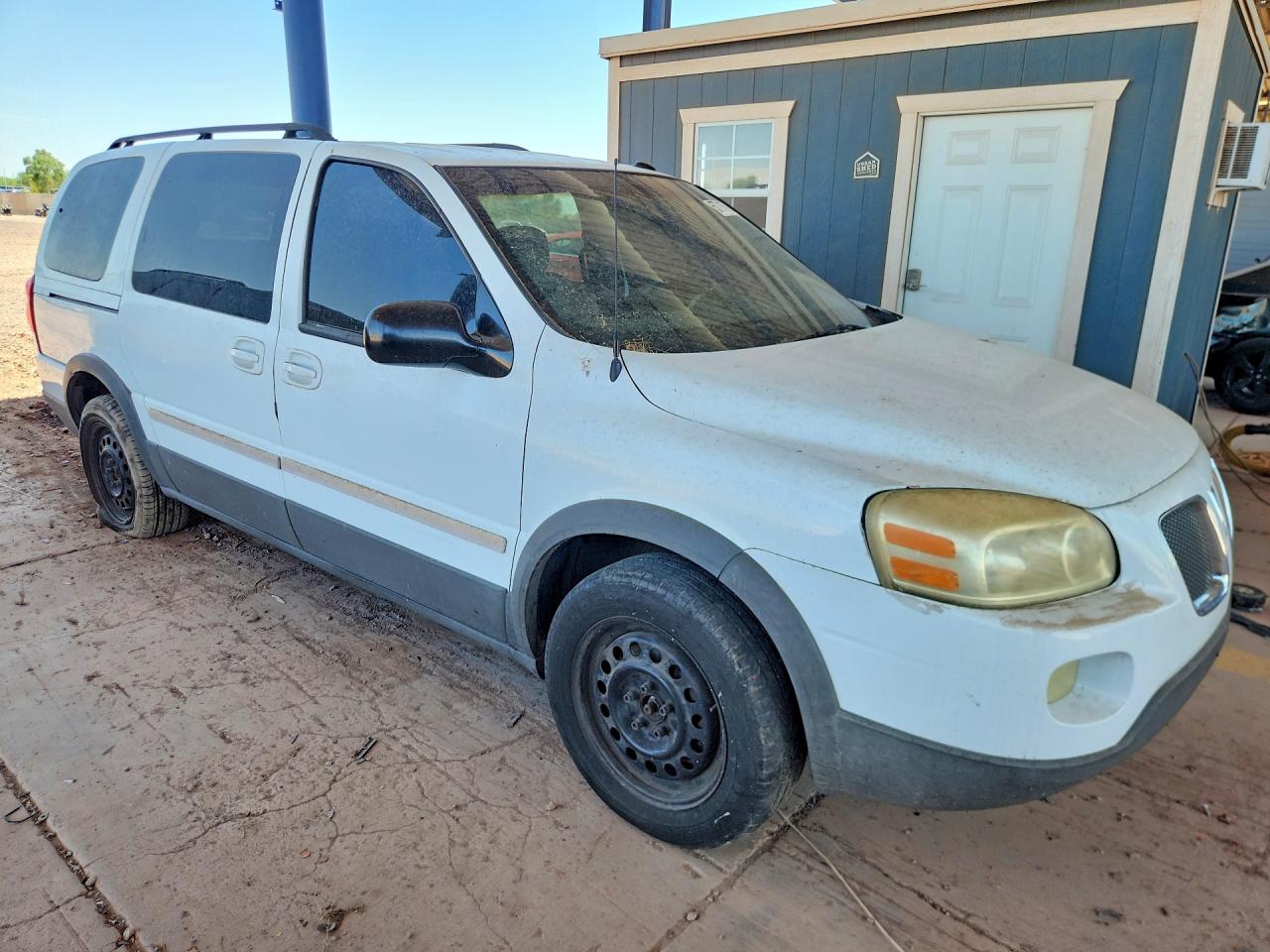 2005 Pontiac Montana Sv6 White vin: 1GMDV03L75D307640