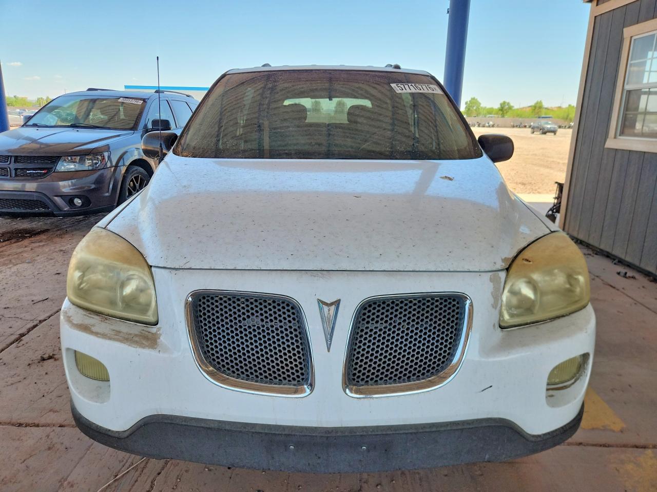 2005 Pontiac Montana Sv6 White vin: 1GMDV03L75D307640