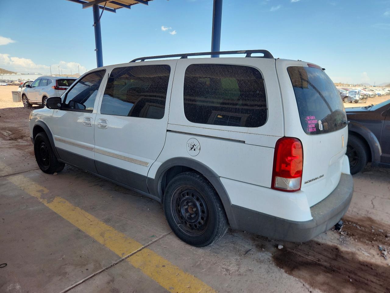 2005 Pontiac Montana Sv6 White vin: 1GMDV03L75D307640
