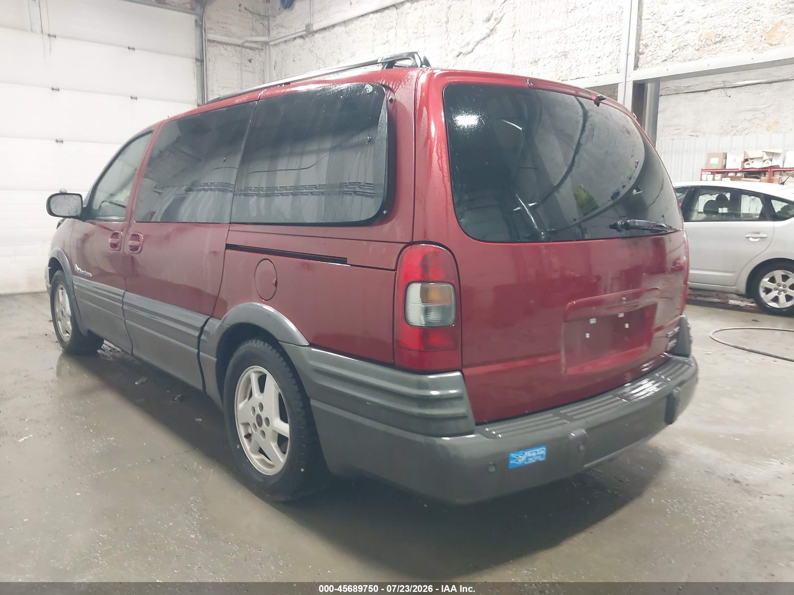 2003 Pontiac Montana T16 W/1sy Pkg Темно-бордовый vin: 1GMDV13E83D197072