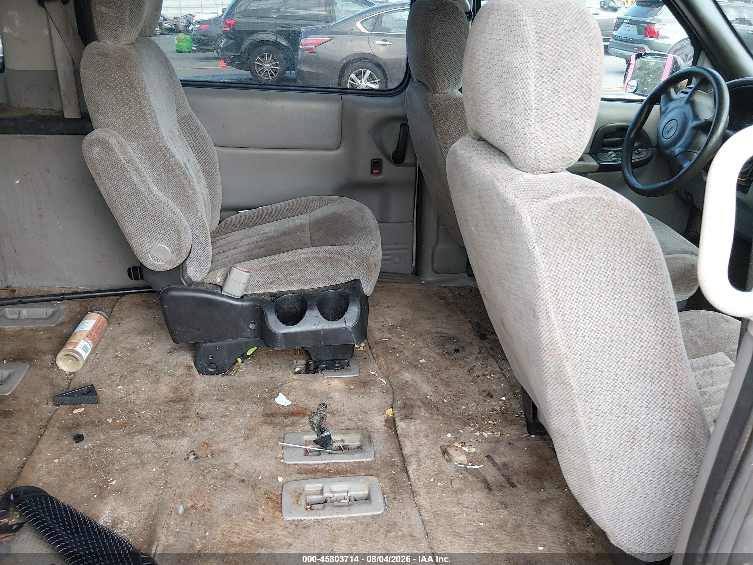 2005 Pontiac Montana M16 W/1sa Pkg. Silver vin: 1GMDV23EX5D122351