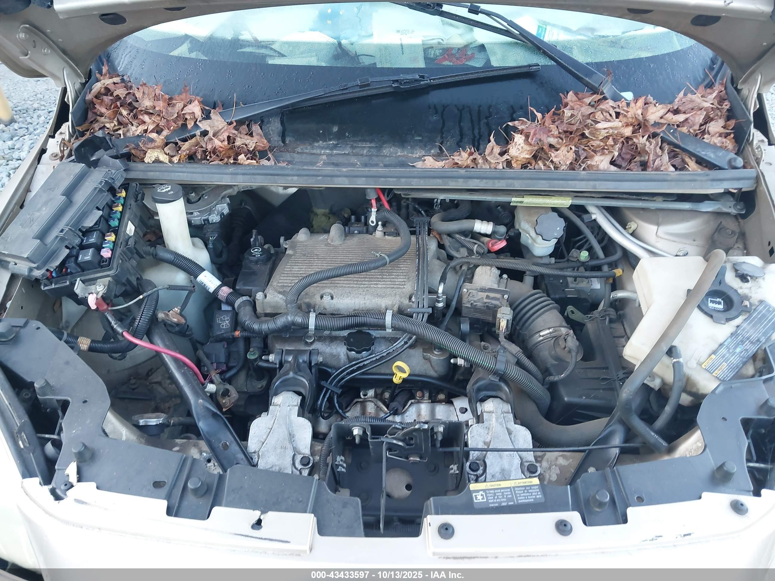 2005 Pontiac Montana Sv6 Fwd Желто-коричневый vin: 1GMDV33L05D290973