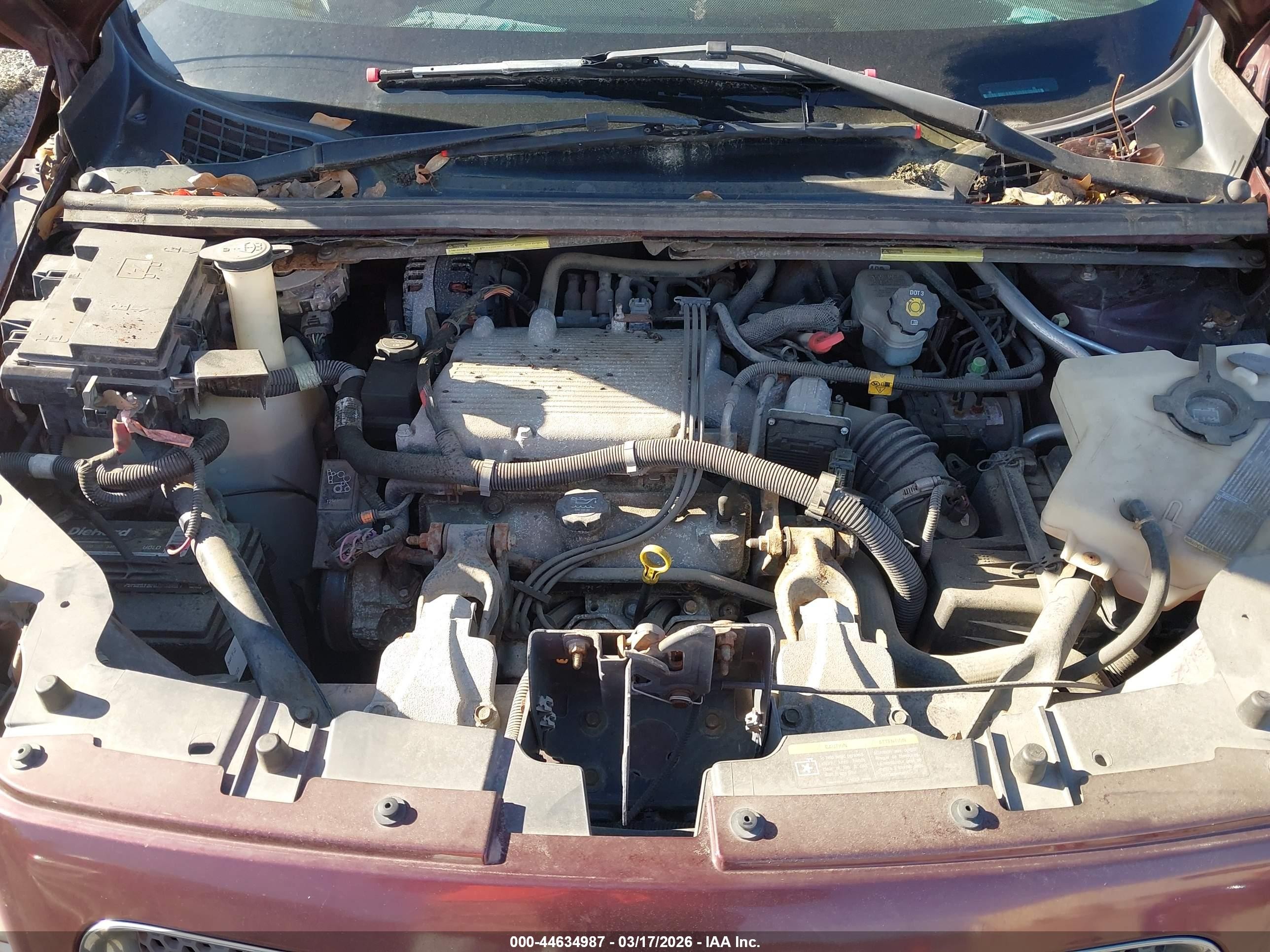2006 Pontiac Montana Sv6   Maroon vin: 1GMDV33L06D246957