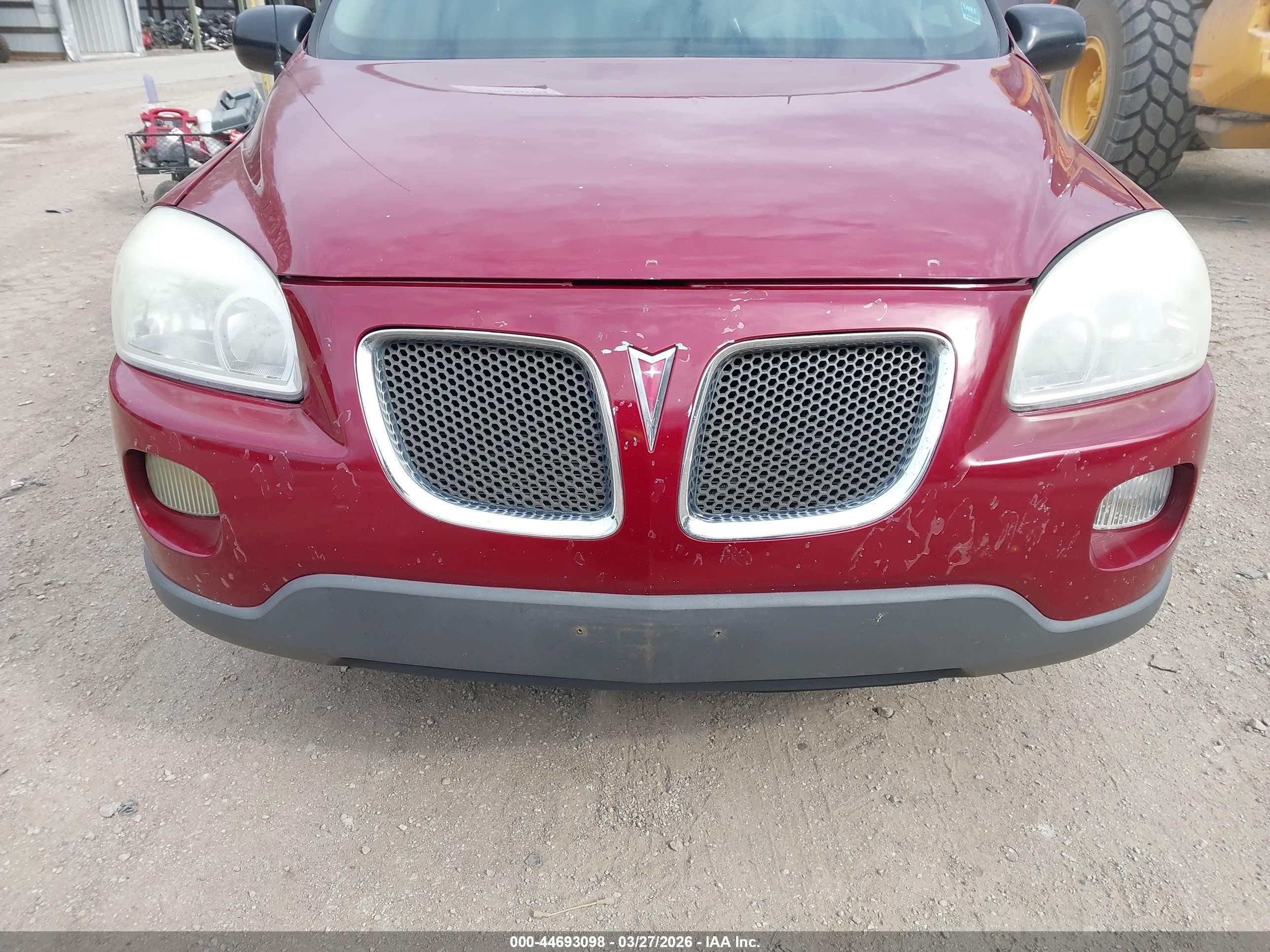 2005 Pontiac Montana Sv6 Fwd Red vin: 1GMDV33L15D187626