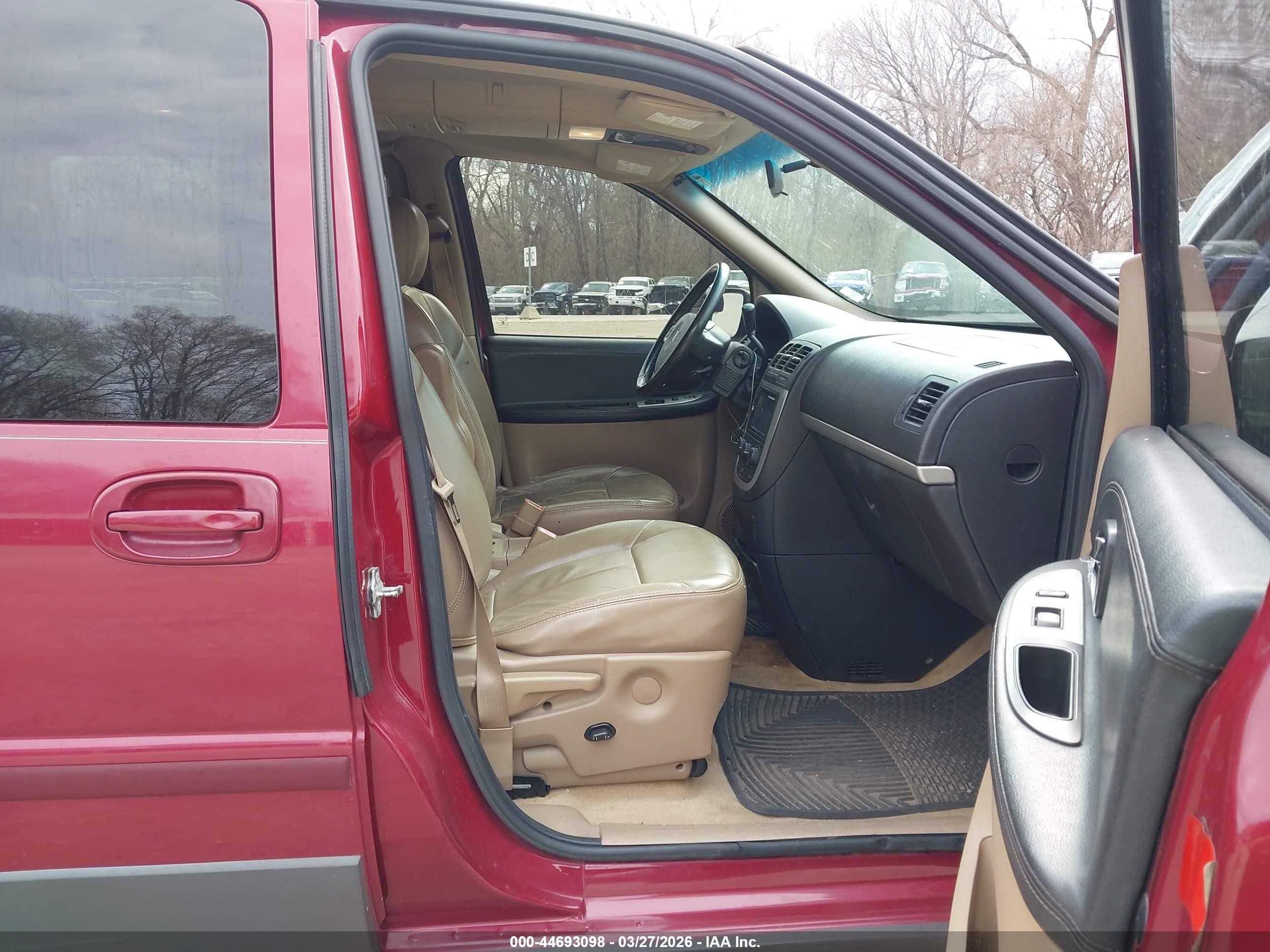 2005 Pontiac Montana Sv6 Fwd Red vin: 1GMDV33L15D187626