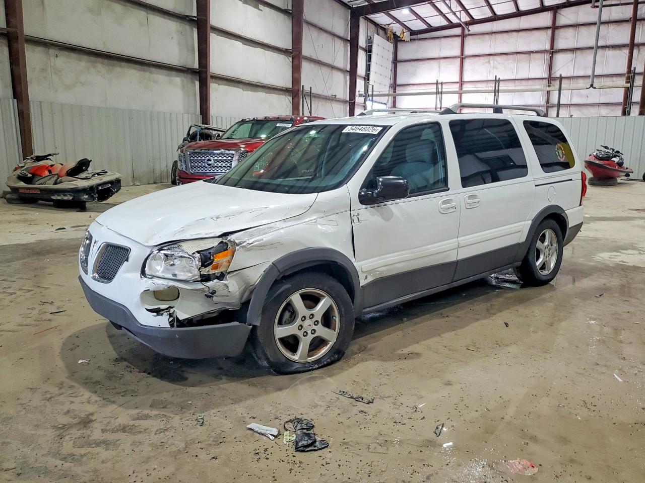 2006 Pontiac Montana Sv6 Белый vin: 1GMDV33L16D140565