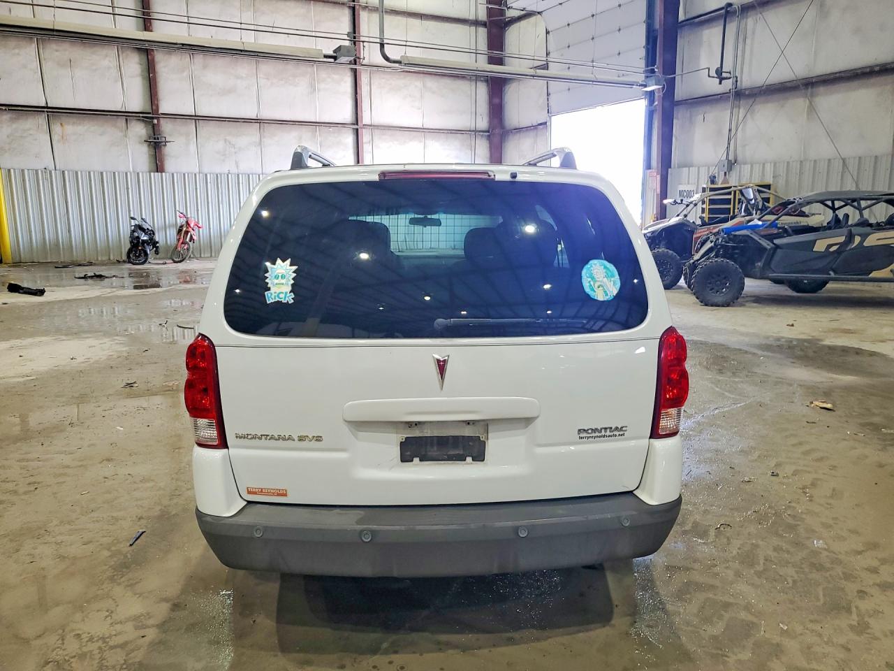 2006 Pontiac Montana Sv6 White vin: 1GMDV33L16D140565