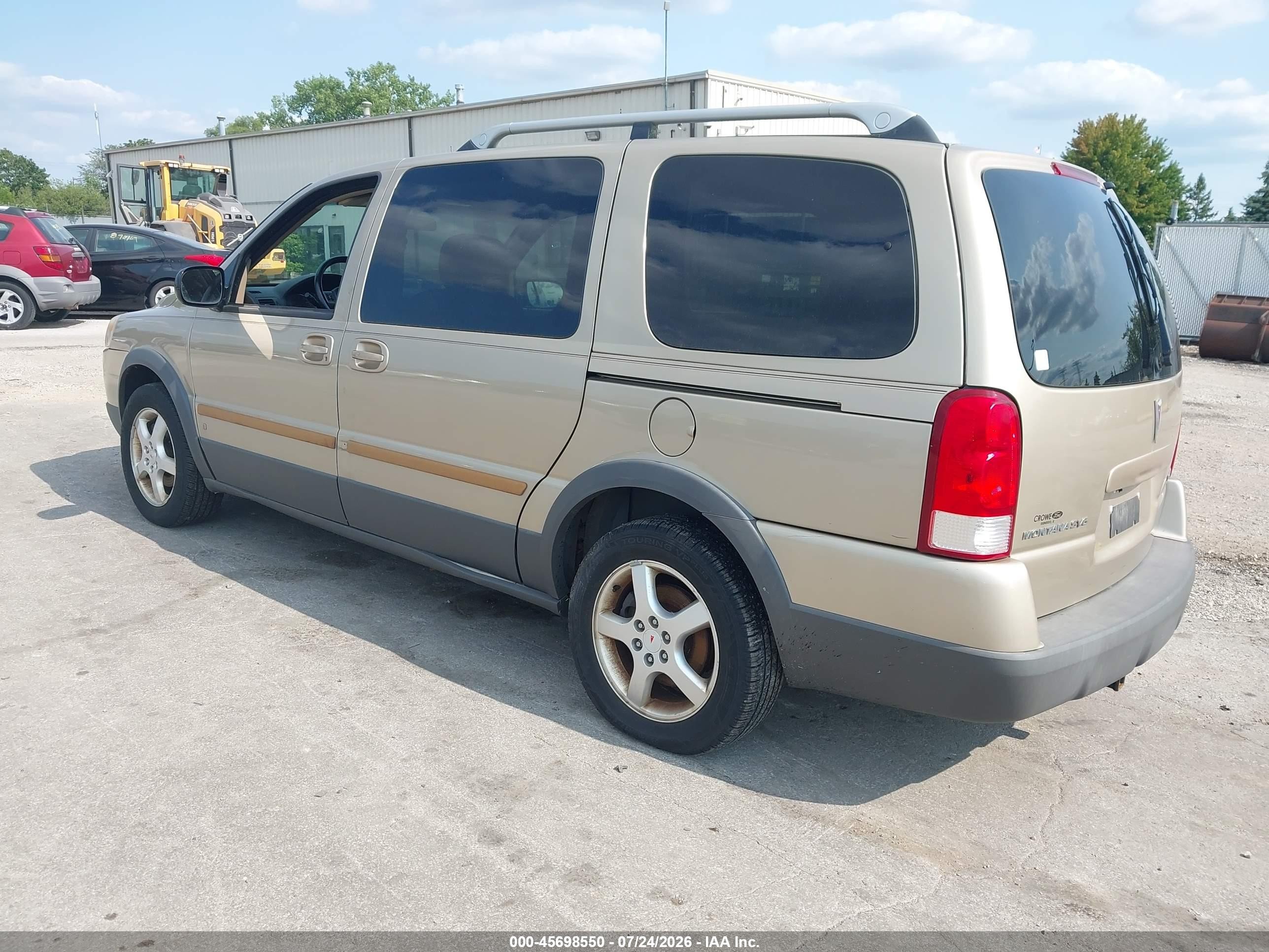 2006 Pontiac Montana Sv6   Gold vin: 1GMDV33L16D210498