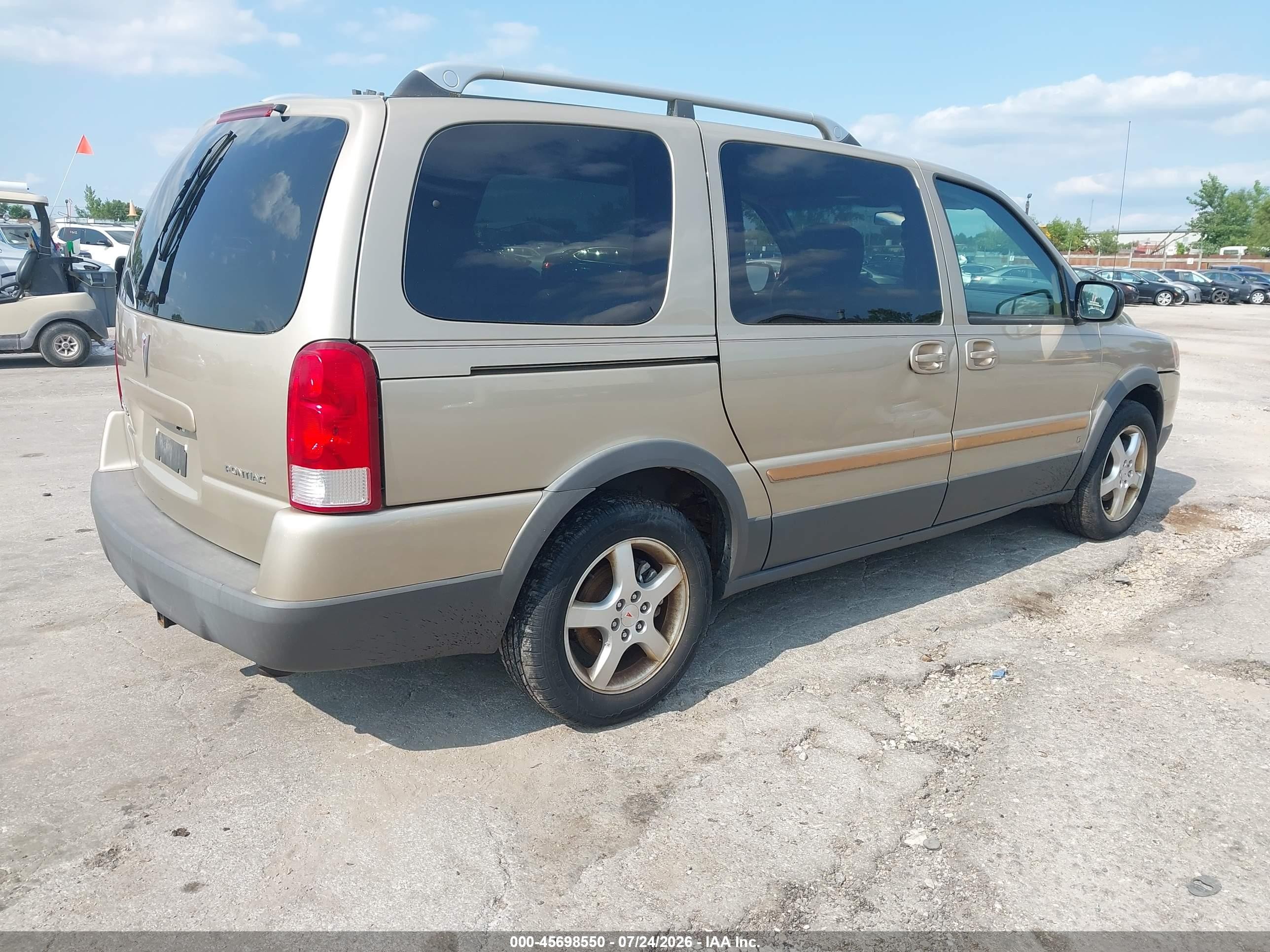 2006 Pontiac Montana Sv6   Gold vin: 1GMDV33L16D210498